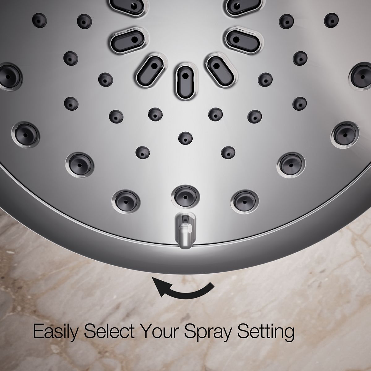KOHLER REC31299-G-CP Fixed-Showerhead - View #6