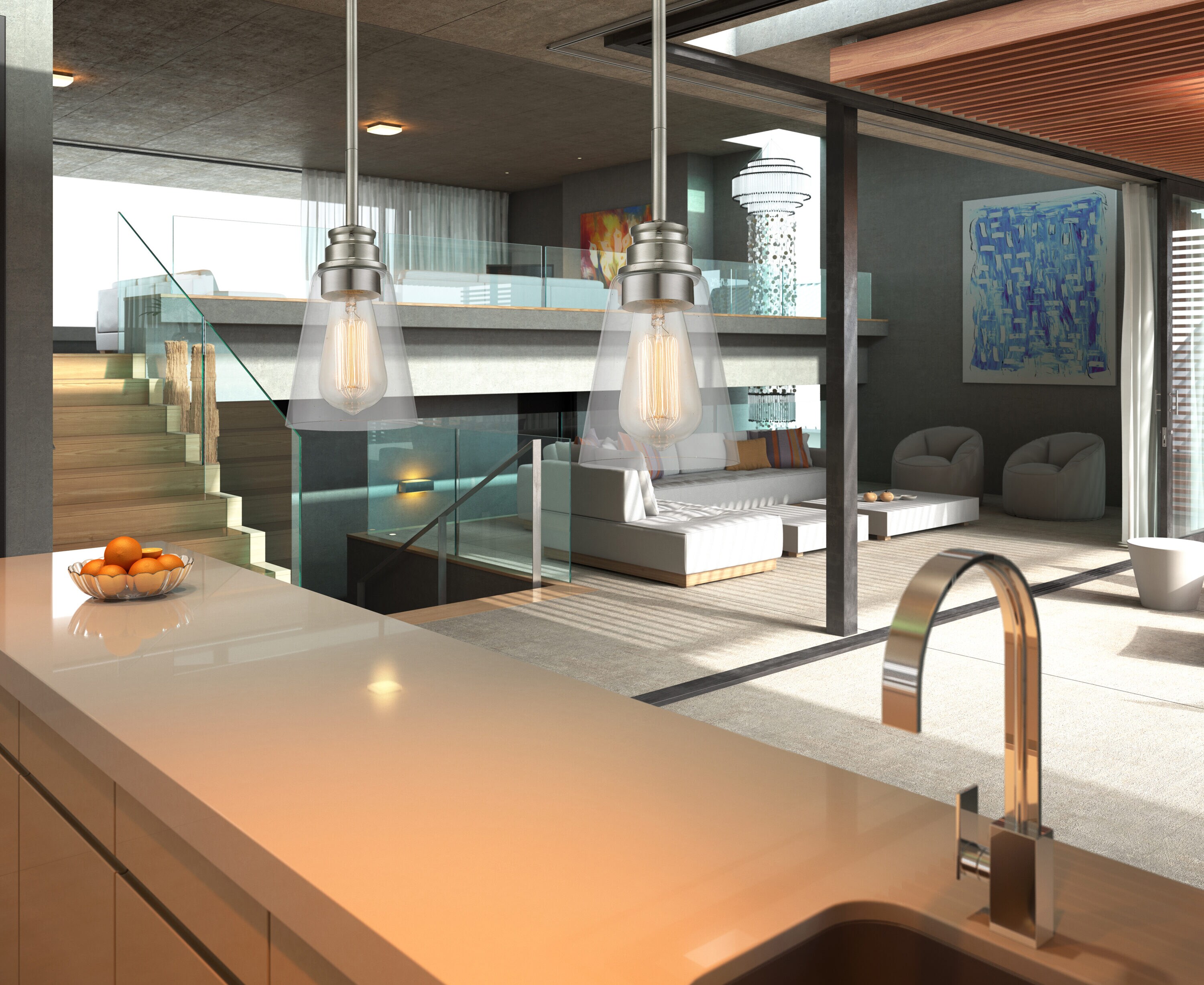 Z-Lite 428MP-BN Pendant-Lights - View #3