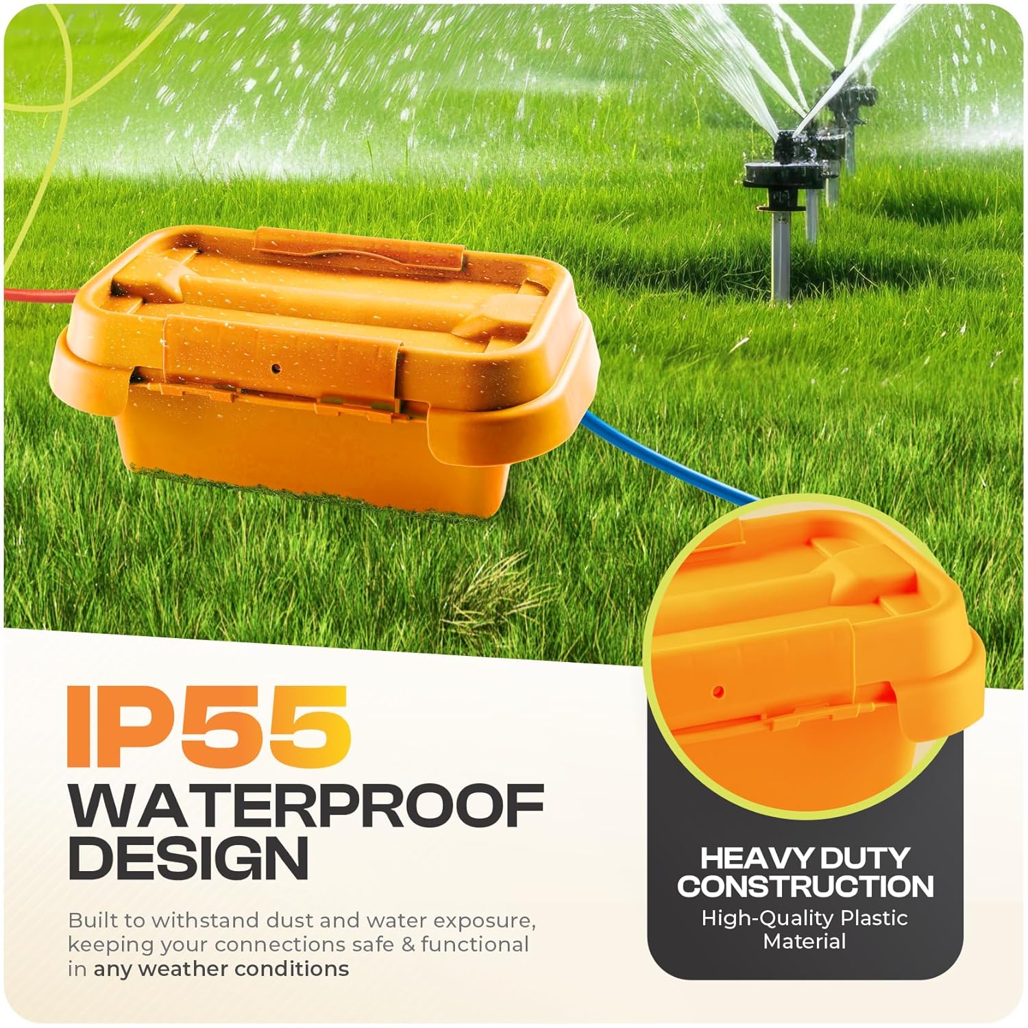 SOCKiTBOX SB ORANGE SMALL Receptacle-Covers - View #5