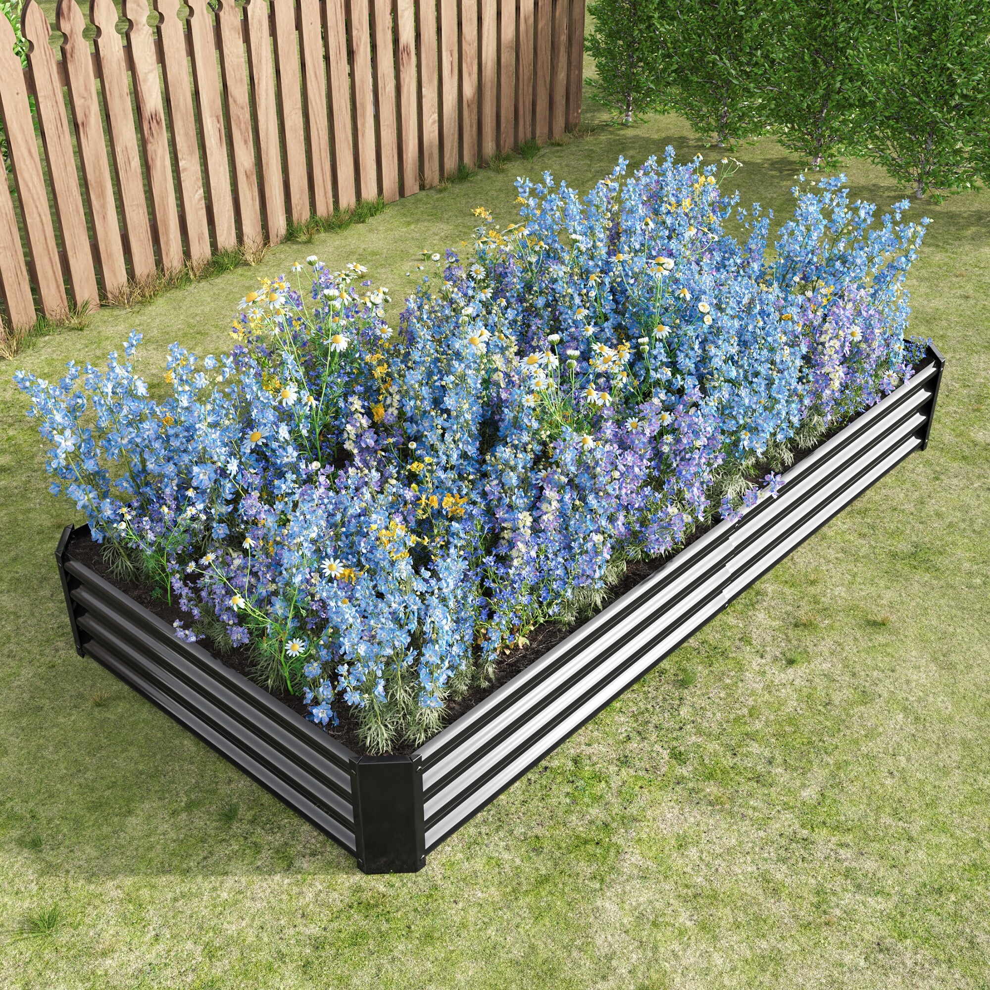 Wooakway FXLS0607-604C12 Raised-Garden-Beds - View #9