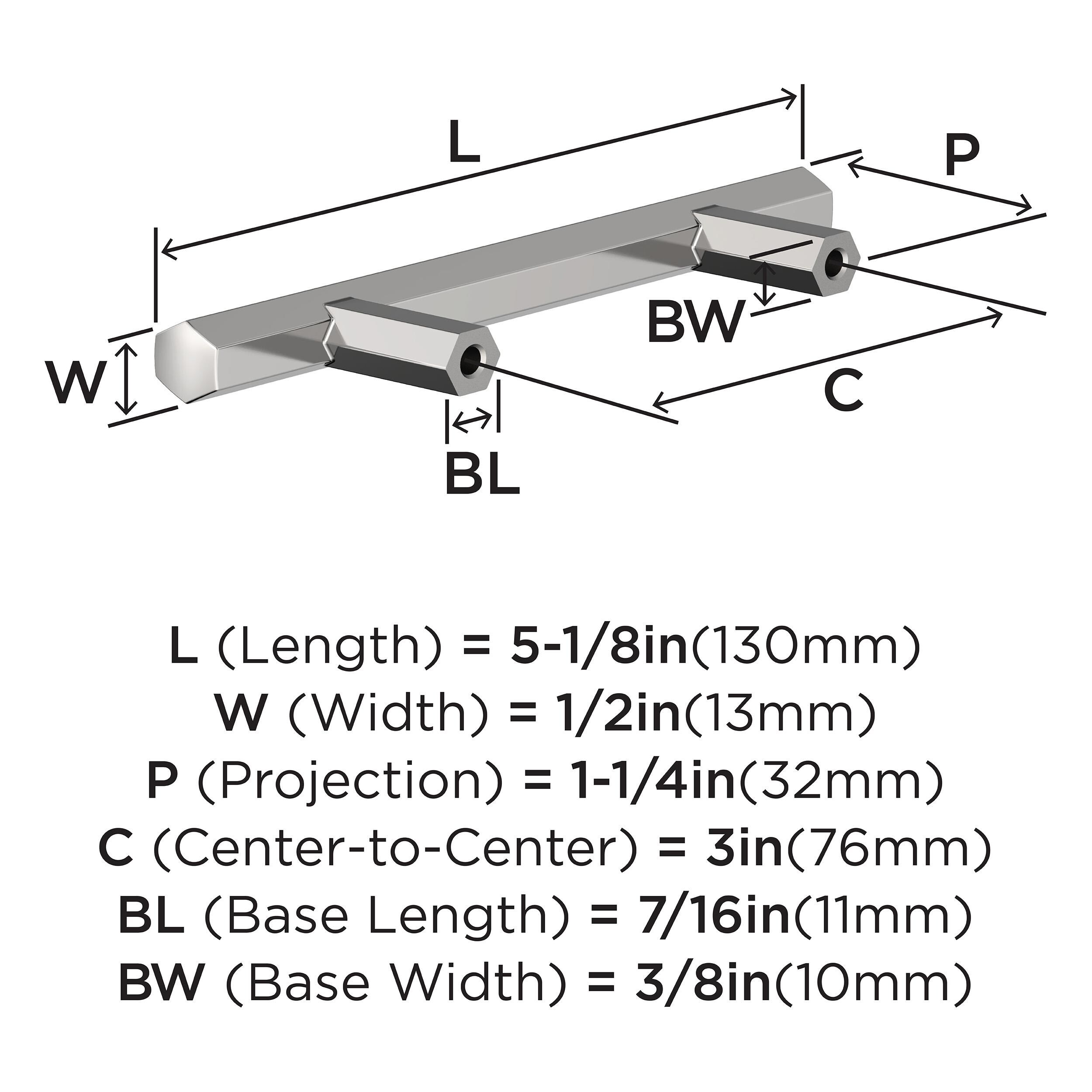 Amerock BP3736526 Cabinet-Pulls - View #5