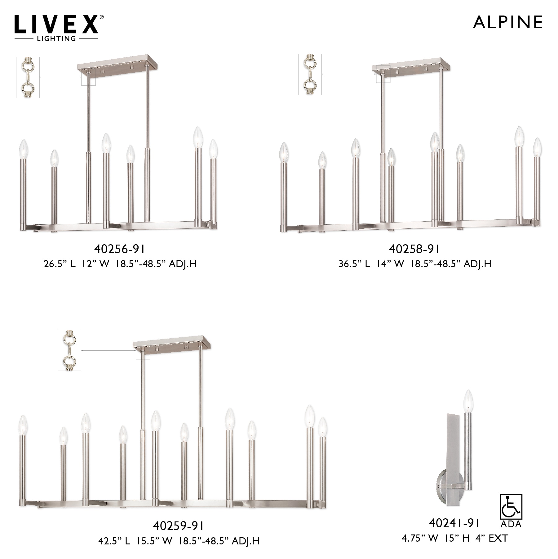 Livex Lighting 40258-91 b090015 - View #8