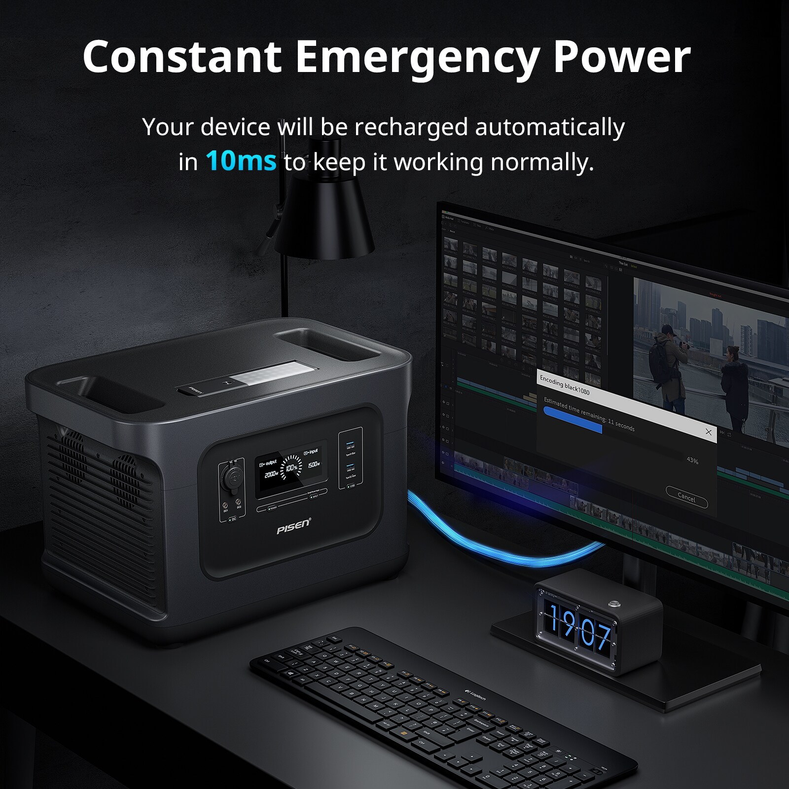 SimpleLUX 3A83GLPOWRSTN2000 Solar-Generators - View #7