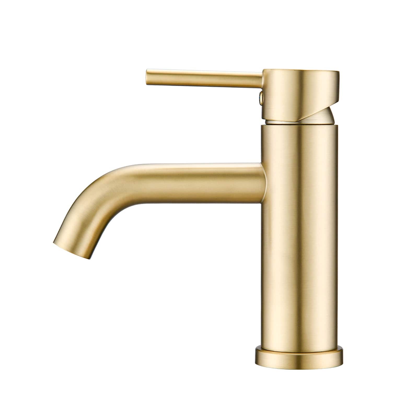 Tatayosi T203279 Bathroom Faucet Single Hole Modern Bathroom Sink Faucet Vanity Bathroom Faucet