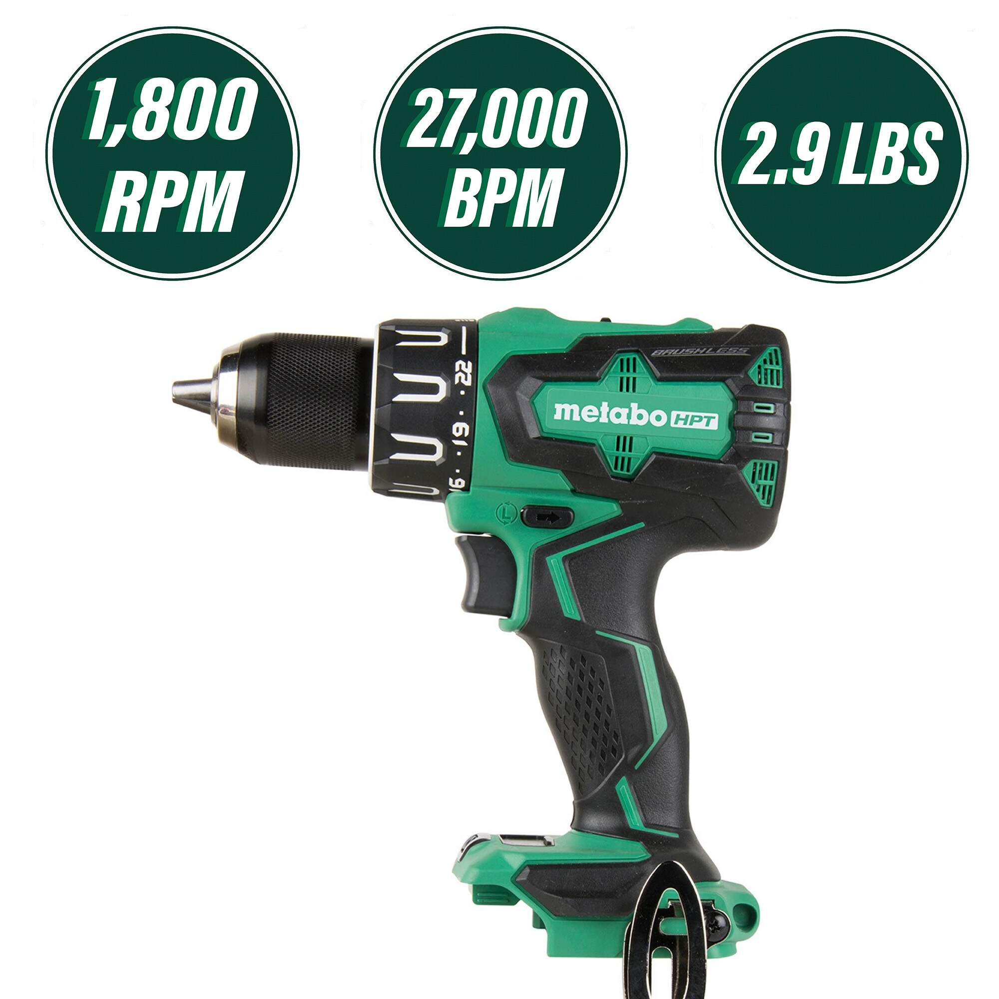 Metabo HPT DV18DBFL2Q4M c100010 - View #2