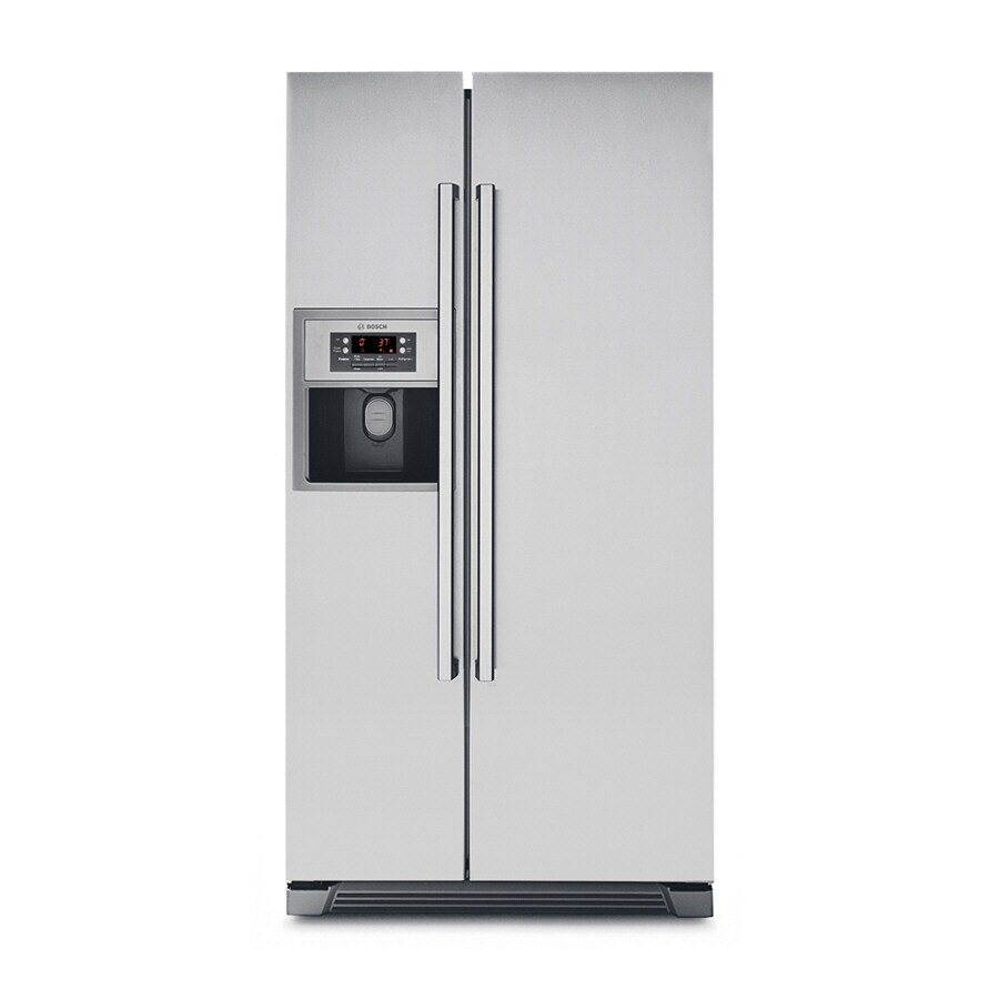 Bosch B20CS81SNS 20.01-cu ft Side-by-Side Refrigerator with Ice Maker (Stainless) ENERGY STAR