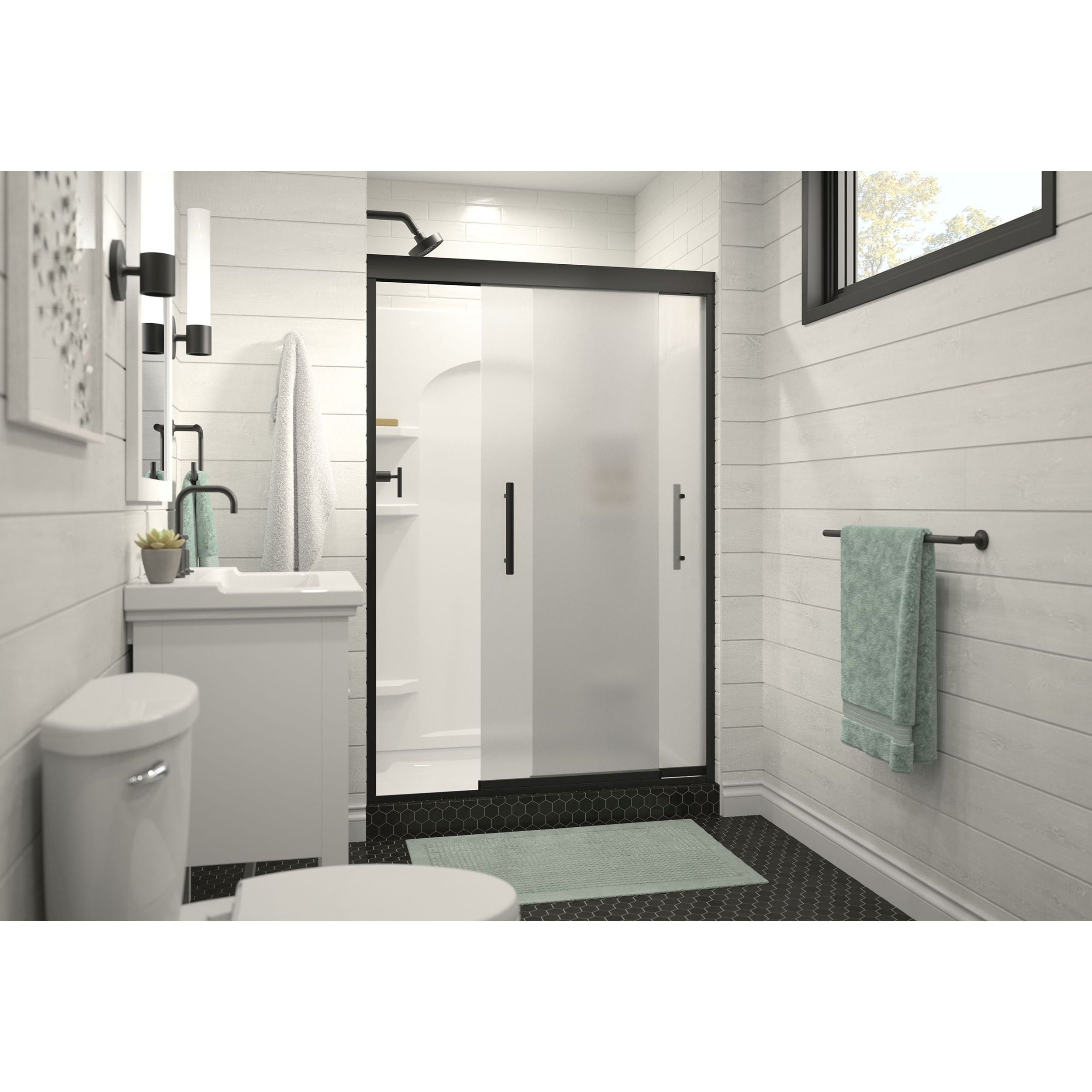 Sterling 547808-48PBL-G03 Shower-Doors - View #3