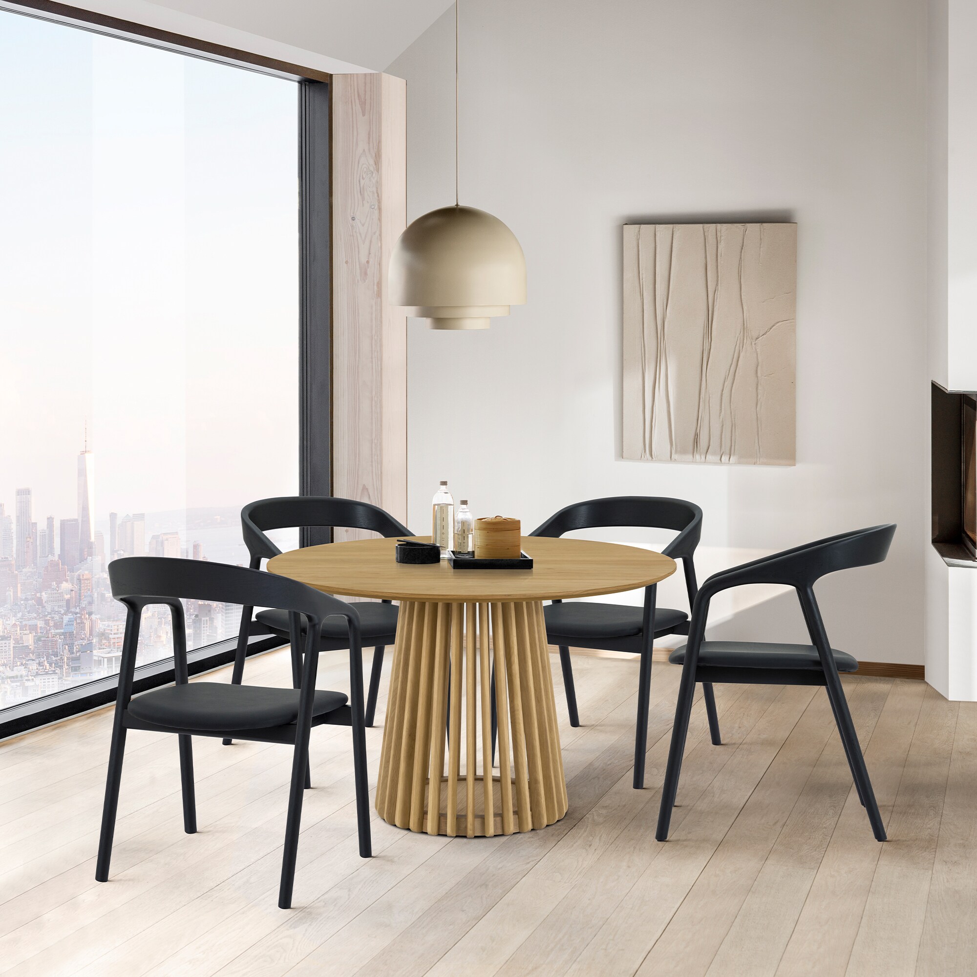 Armen Living LCAPSIBLK Dining-Chairs - View #11
