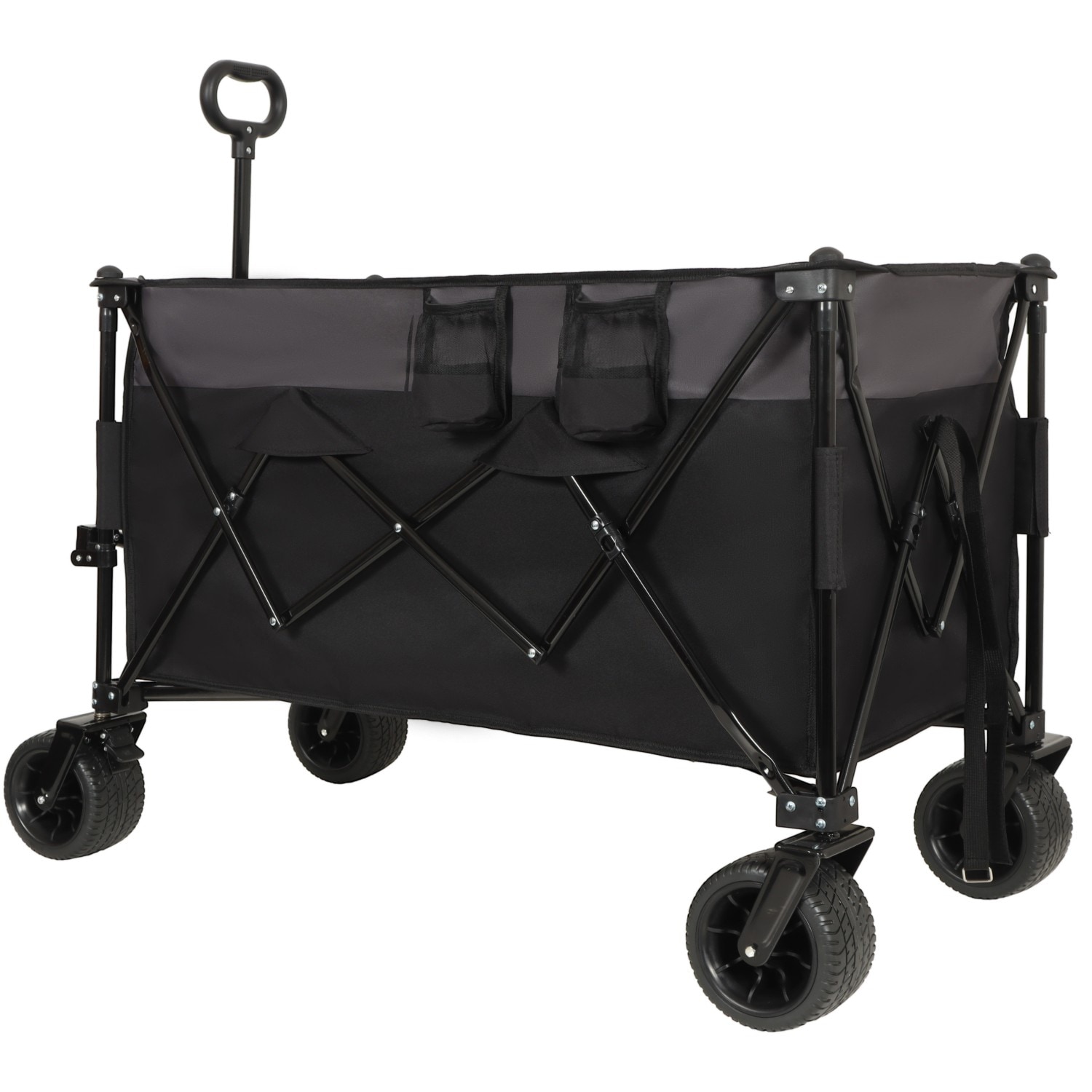 Maocao Hoom JLP248484 8.12-cu ft Steel Folding Yard Cart