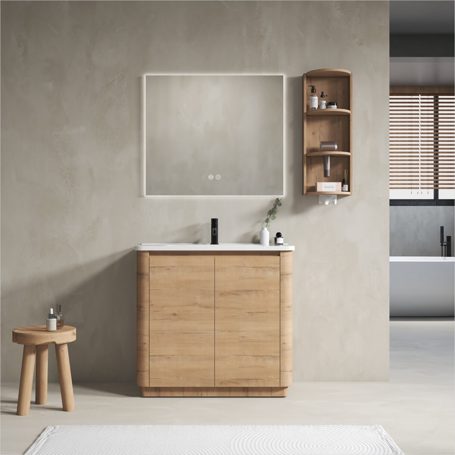 SunJet WHYT4DMG65LD Bath-Vanity-Combo - View #2