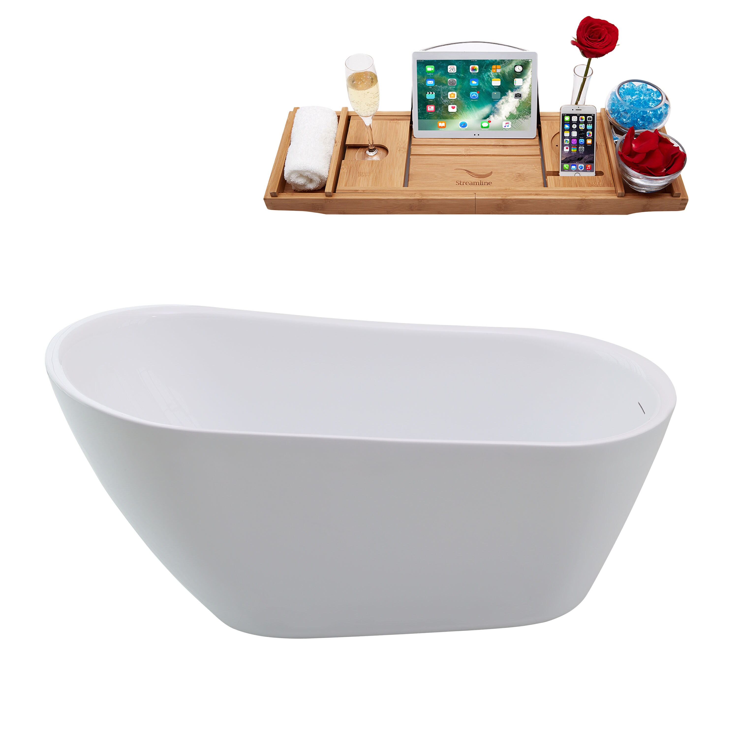 Streamline N3680WH bathtubs - View #3