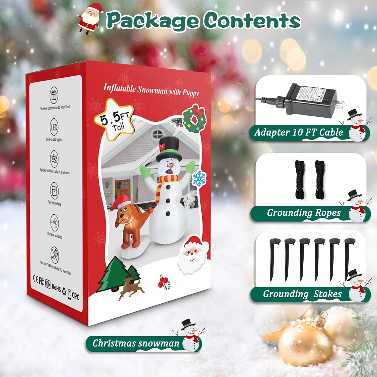 FunFanso FFY1-B0FBG836MC Christmas-Inflatables - View #6