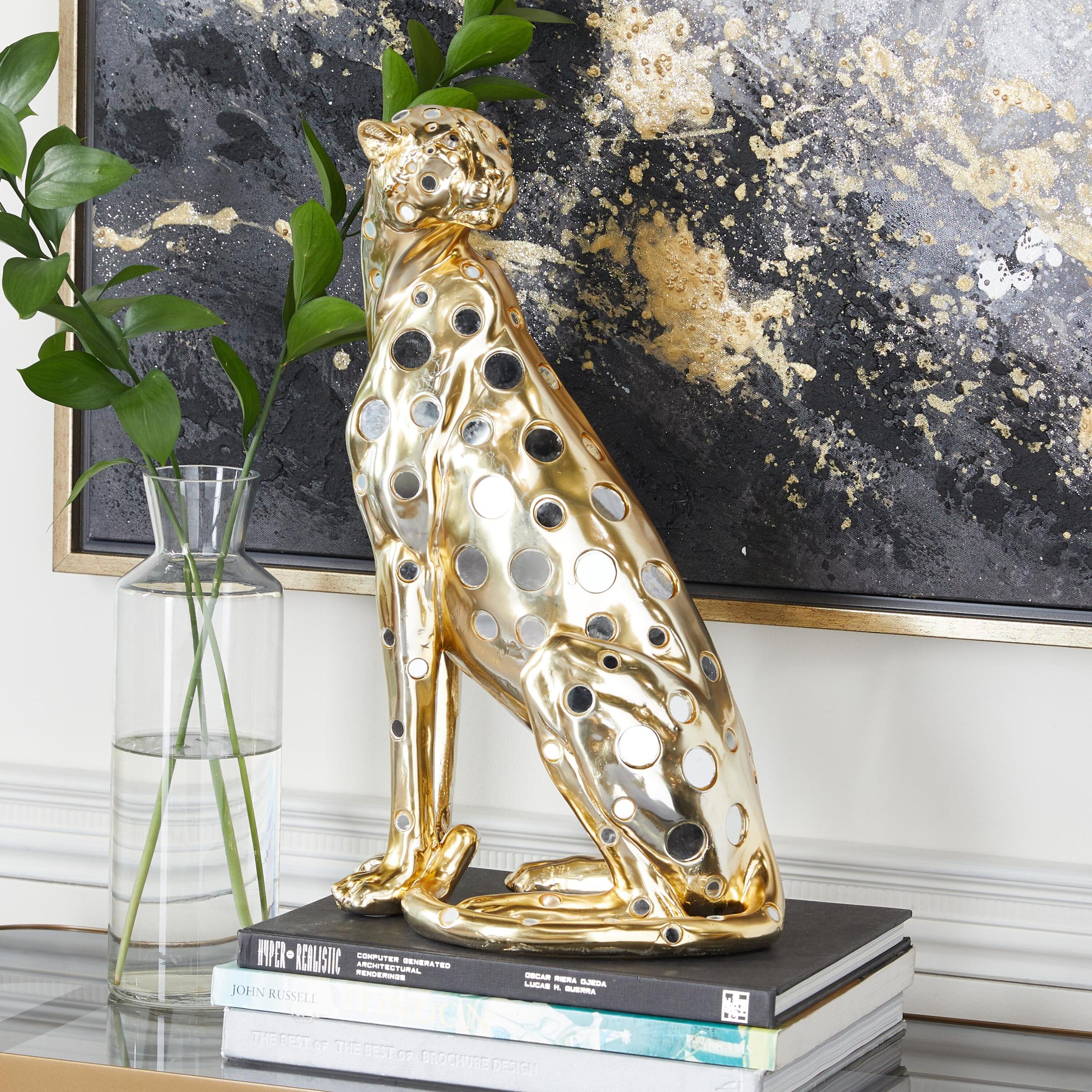 Grayson Lane 98676 Gold Polyresin Glam Sculpture