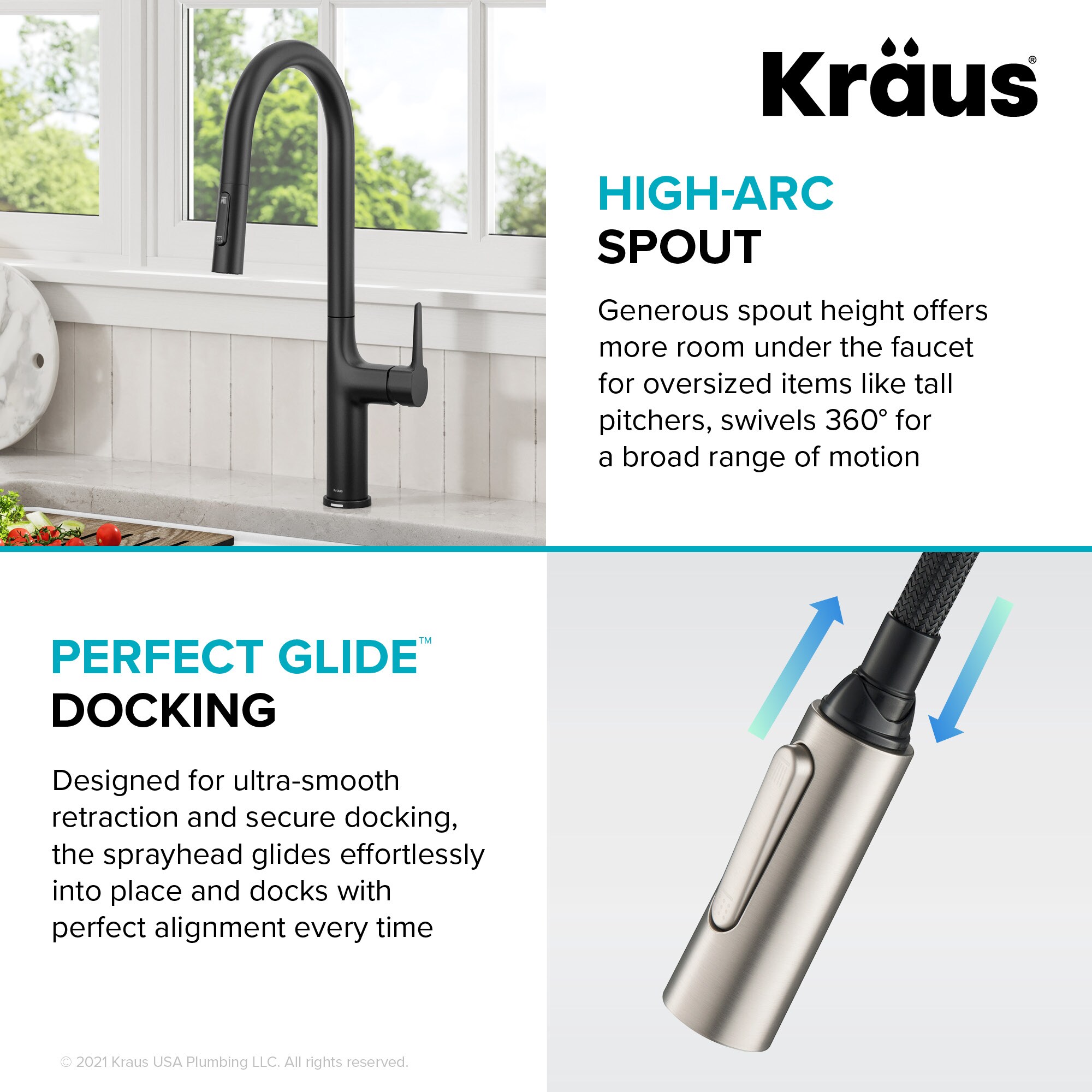 Kraus KTF-3101MB Kitchen-Faucets - View #14