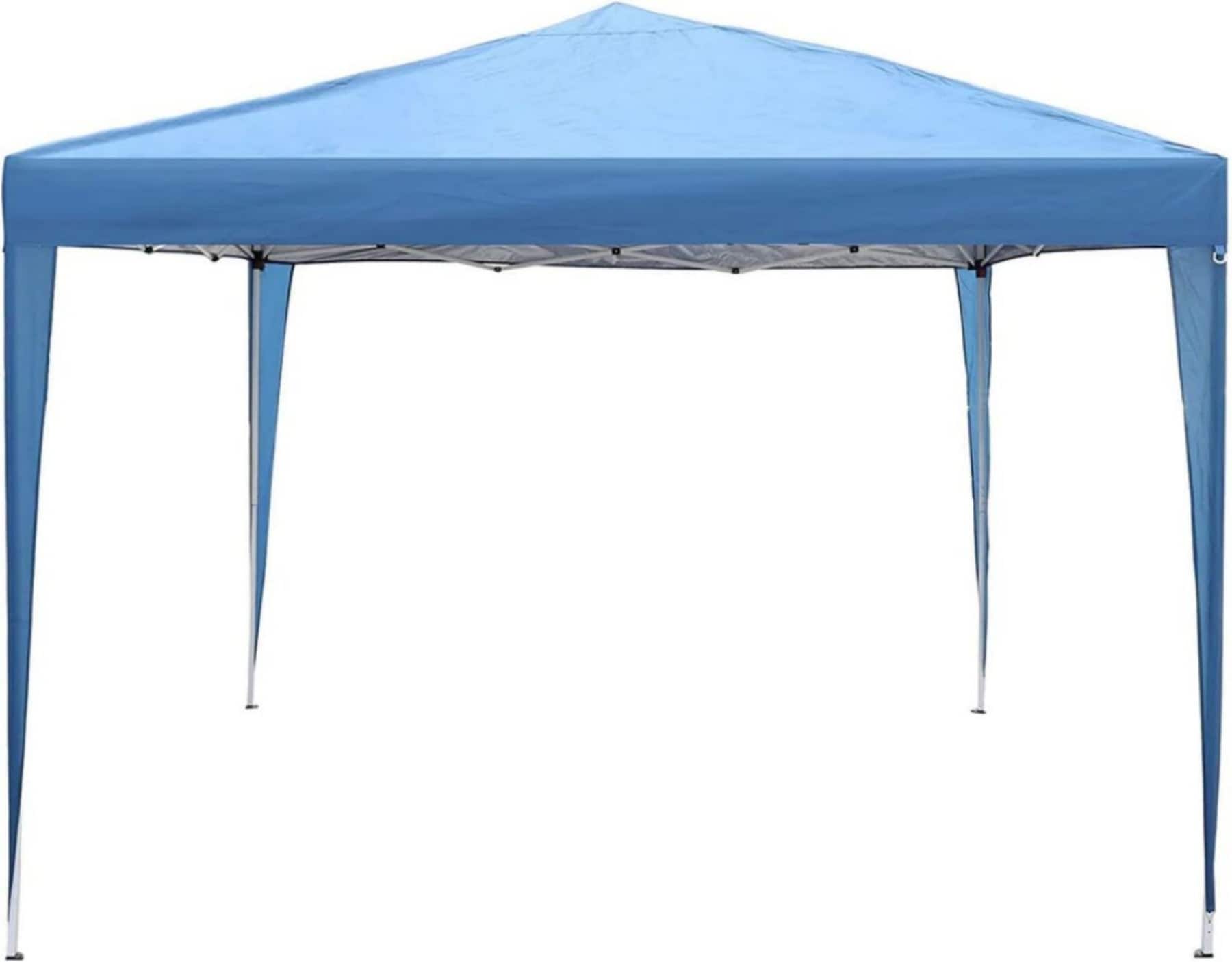 Maocao Hoom JLH5S582 10-ft x 10-ft Square Blue Pop-up canopy