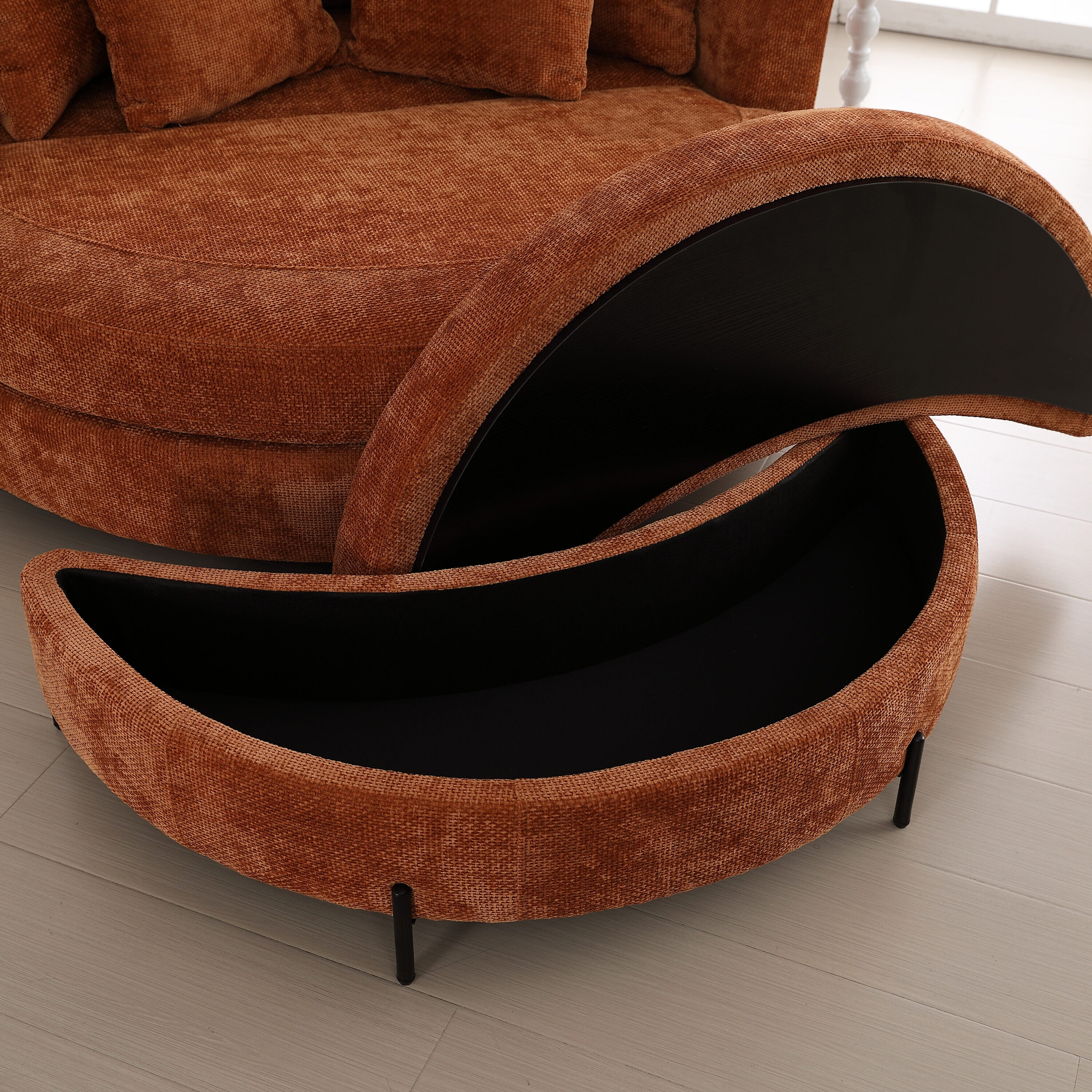 Hrinhom HC-W1105-BURNTORANGE chairs - View #9