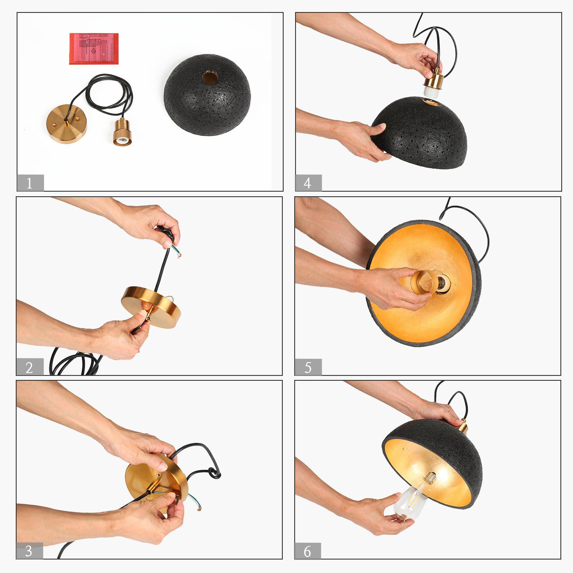 Uolfin UQJU6BUO990MY8 Pendant-Lights - View #7