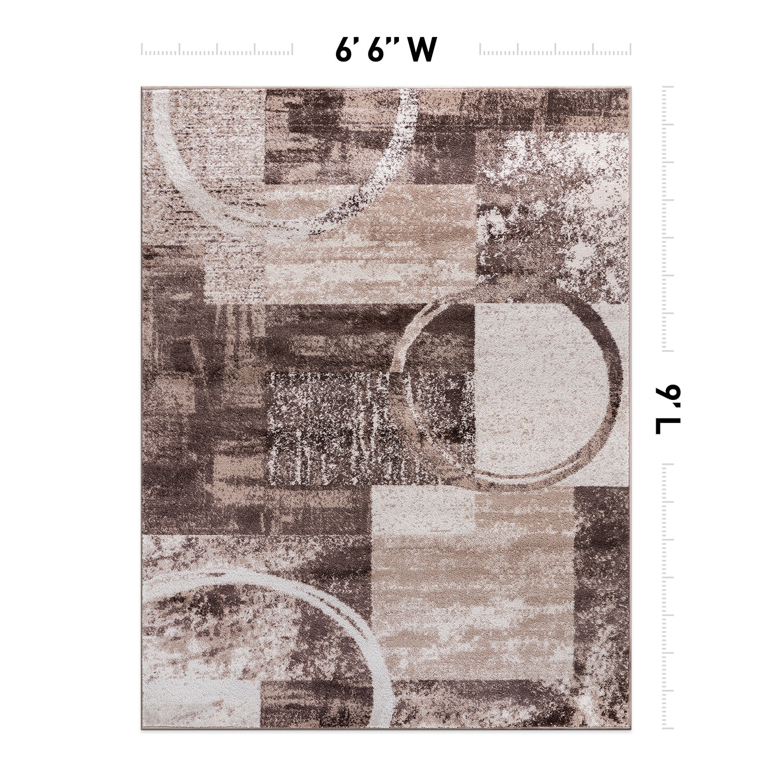 World Rug Gallery 307BROWN6X9 rugs - View #3