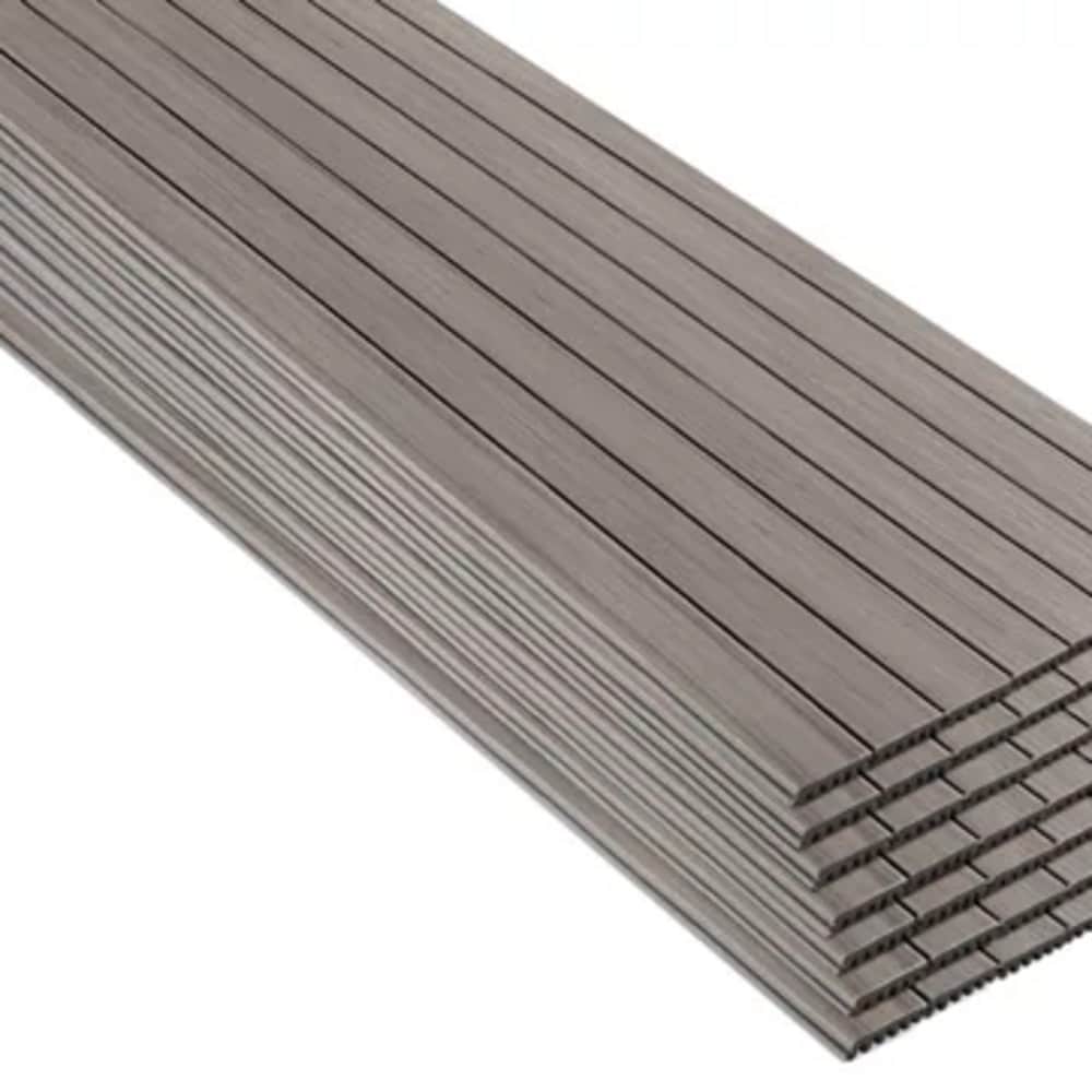 Trex .94-in x 5.5-in x 16-ft Grooved Enhance Naturals Rocky Harbor-56BDL #RH010616E2G56