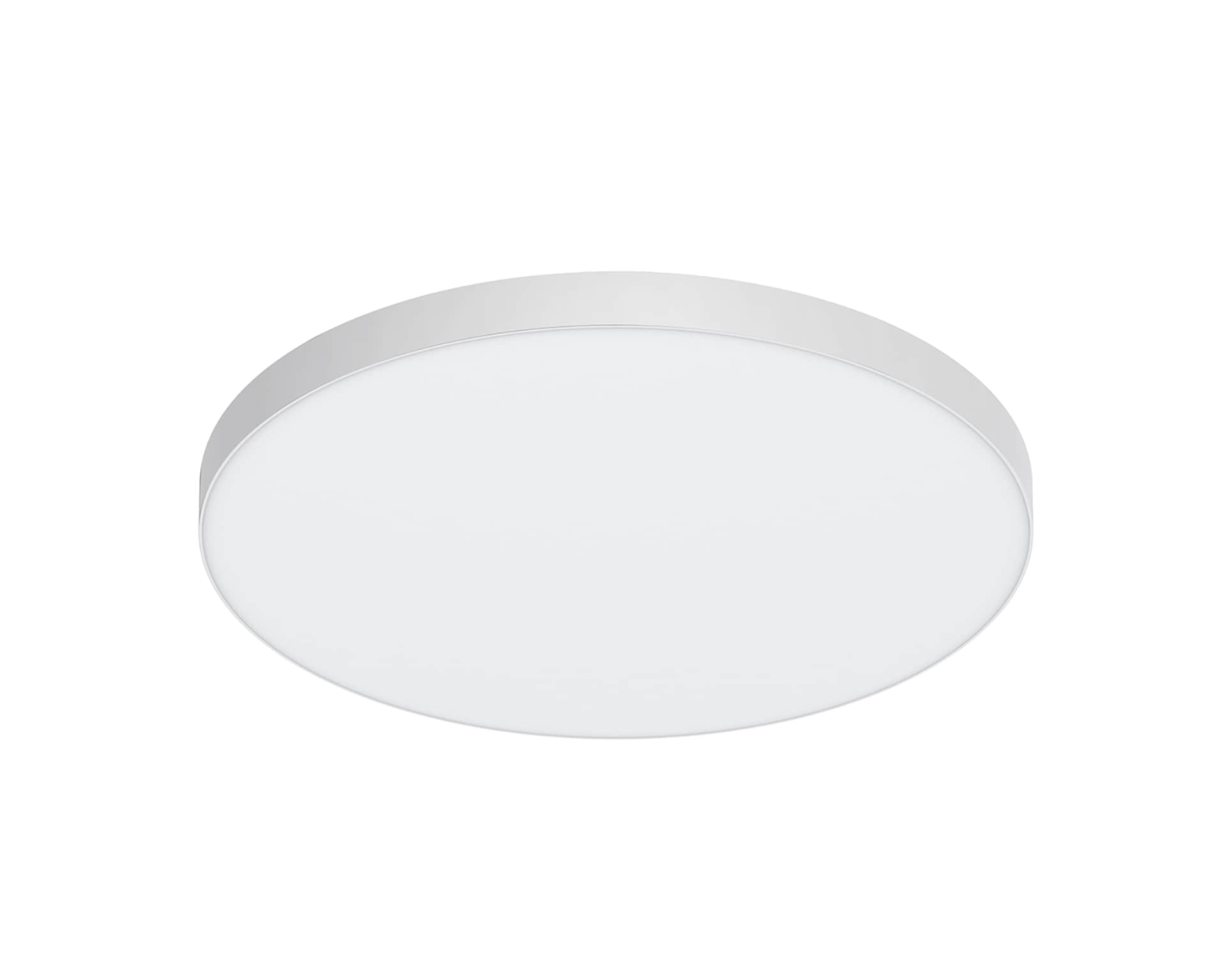 Brim 14-in White Outdoor 1 -Light LED Tunable White Flush Mount Light with Acrylic Shade
