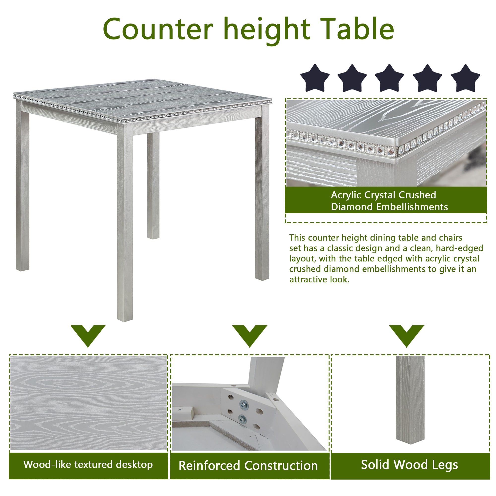 GDFStudio 348194 Dining-Sets - View #4