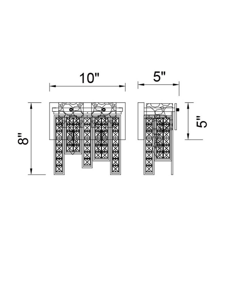 CWI Lighting 1099W8-1-613 b090000 - View #2