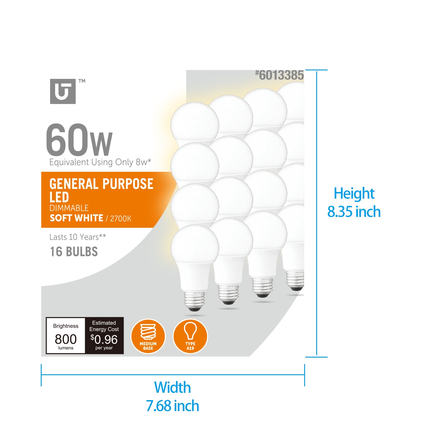 Utilitech A03C76-8.5W-827-16 Led-Lights - View #4