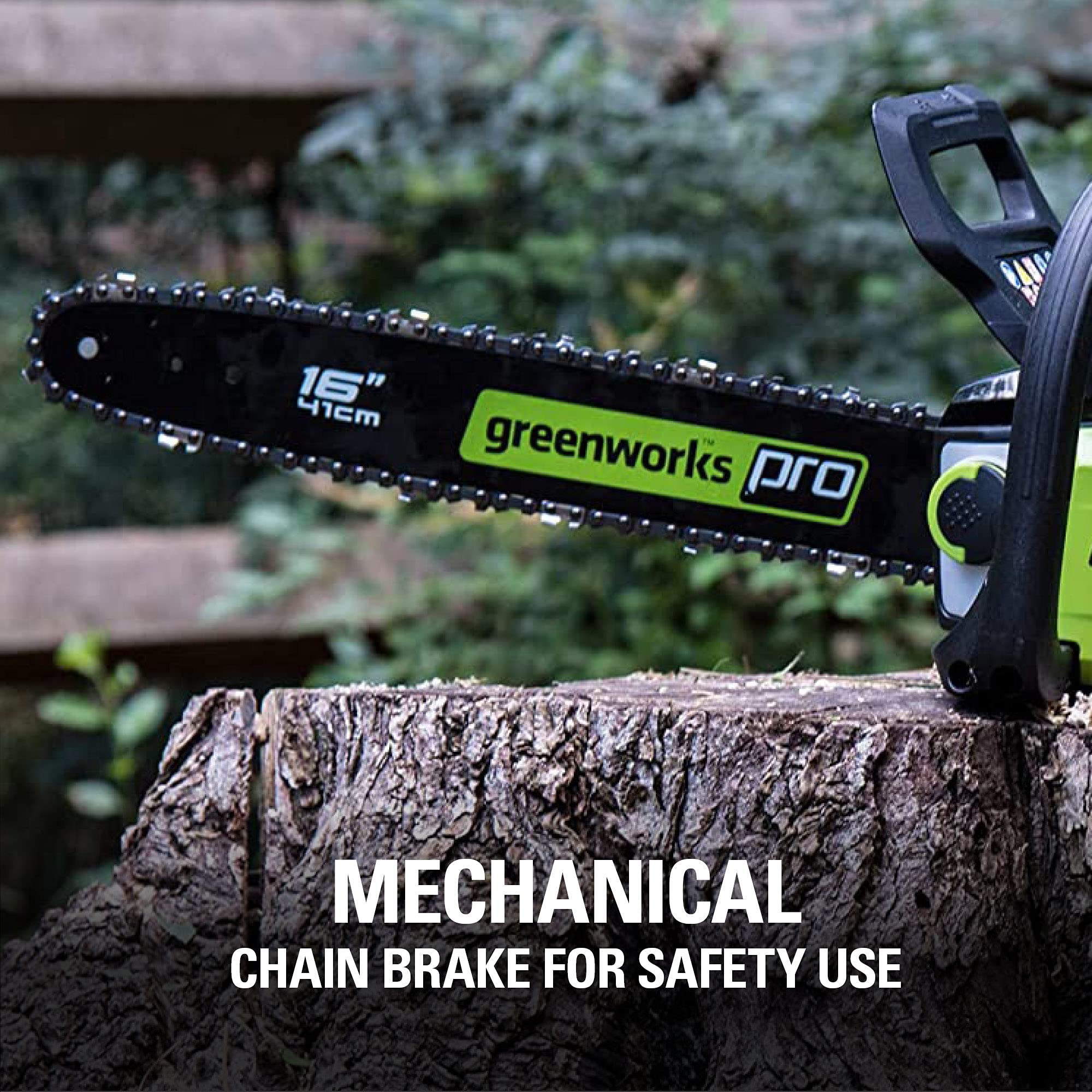 Greenworks CS80L01 Cordless-Chainsaw - View #4