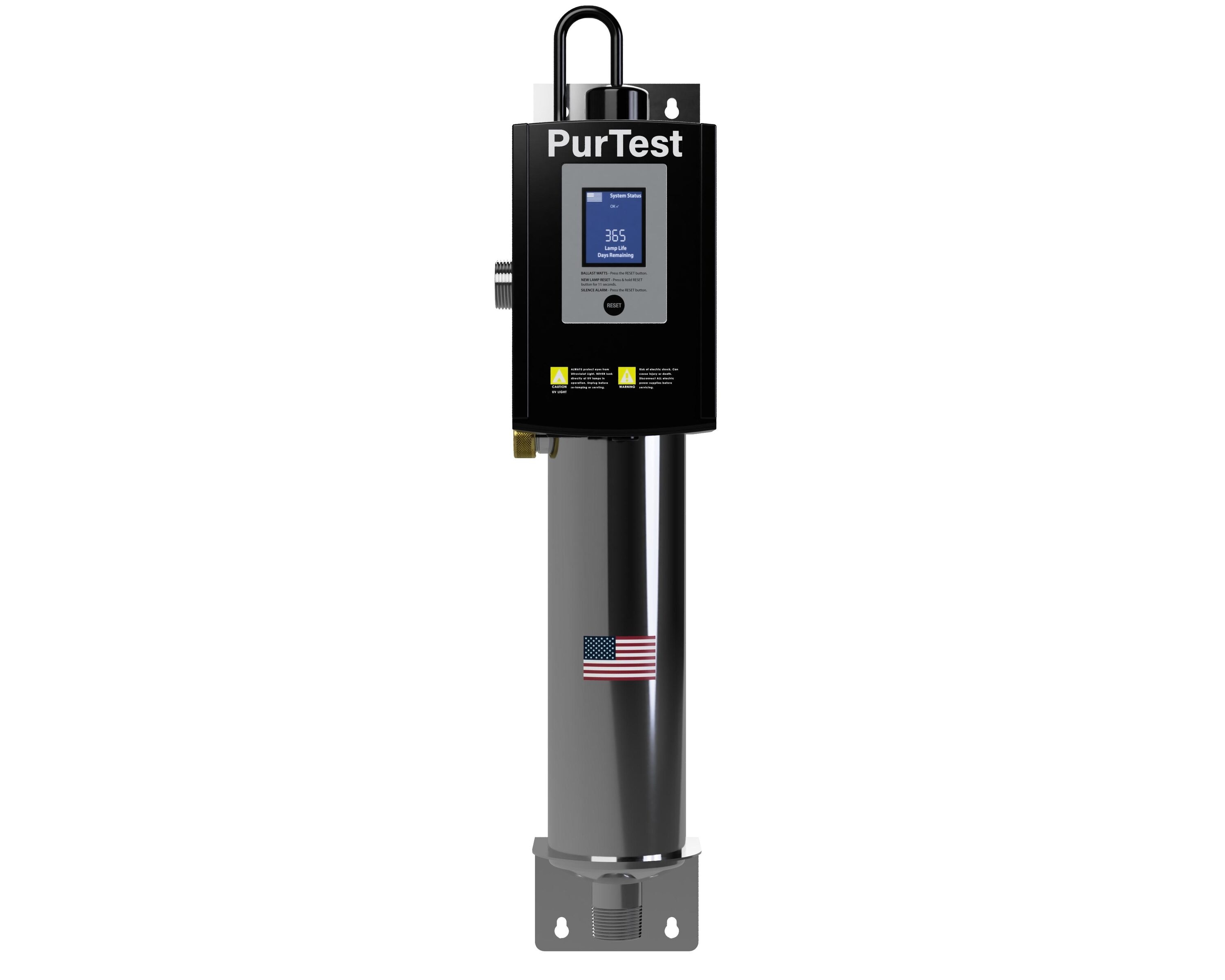 PurTest PT 8 UV PT UV SERIES Single-stage 8-GPM Ultraviolet UV Well water Whole House Water Filtration System