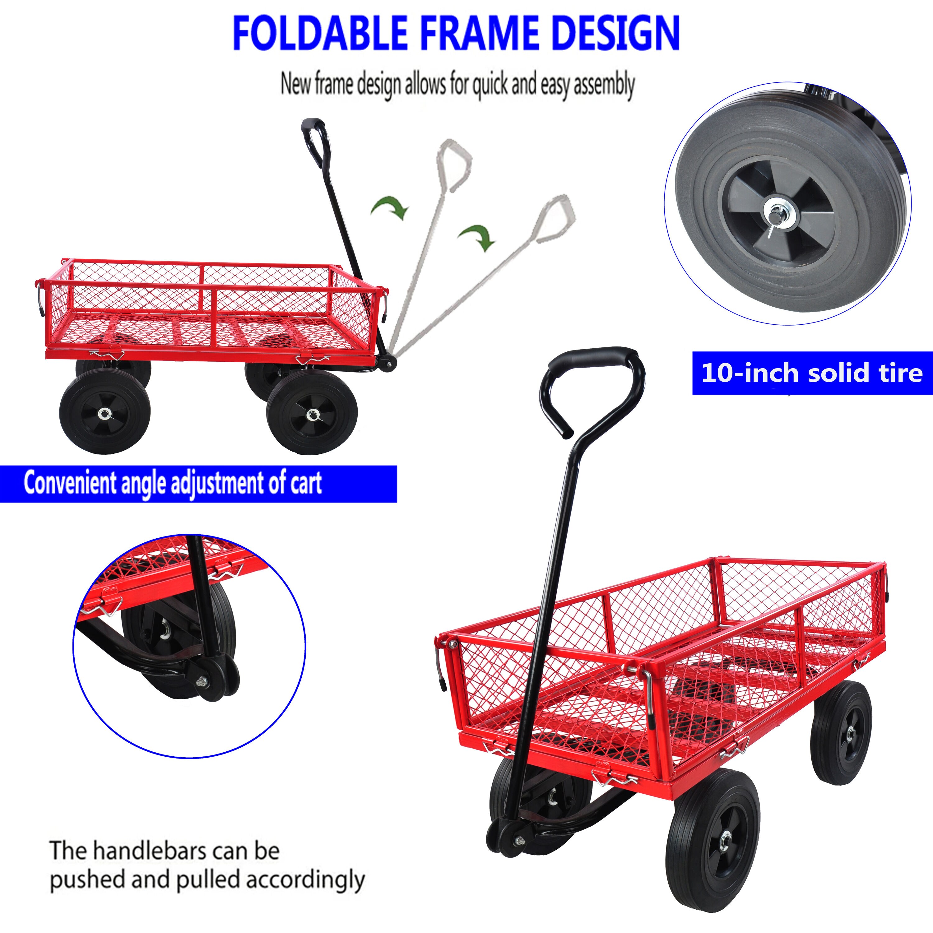 AHIOU HOME ZAAHG-48023C Yard-Carts - View #10