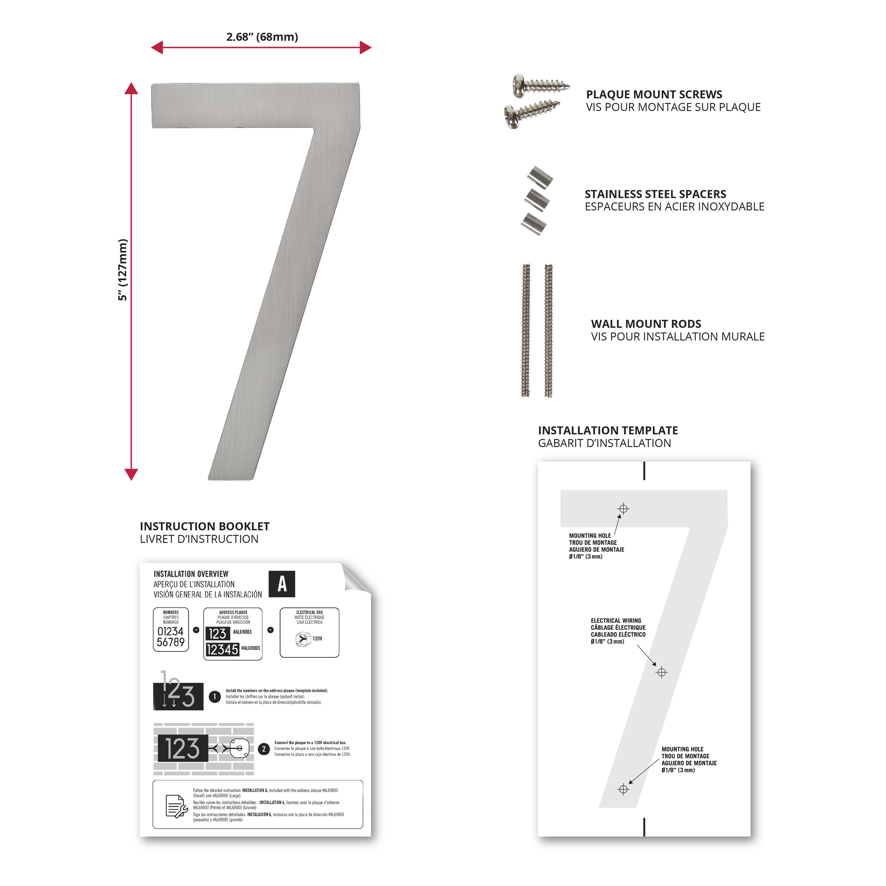 PRO-DF AL66007 Signs-Letters-Numbers - View #8