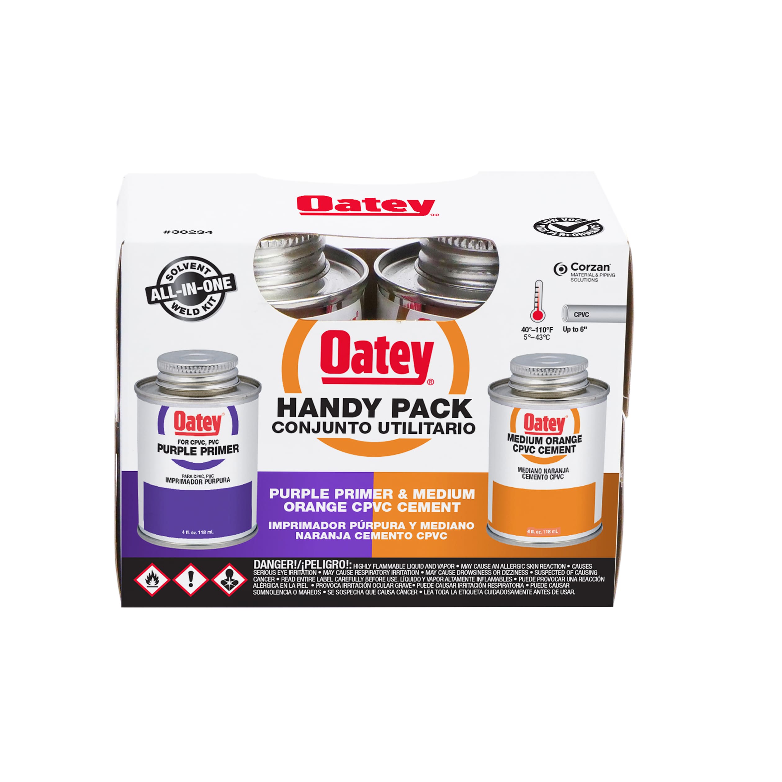 Oatey 30234L Pipe-Cements-Primers-Cleaners - View #11