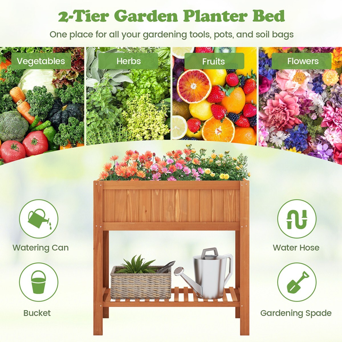 Costway CSHY000711 Raised-Garden-Beds - View #9