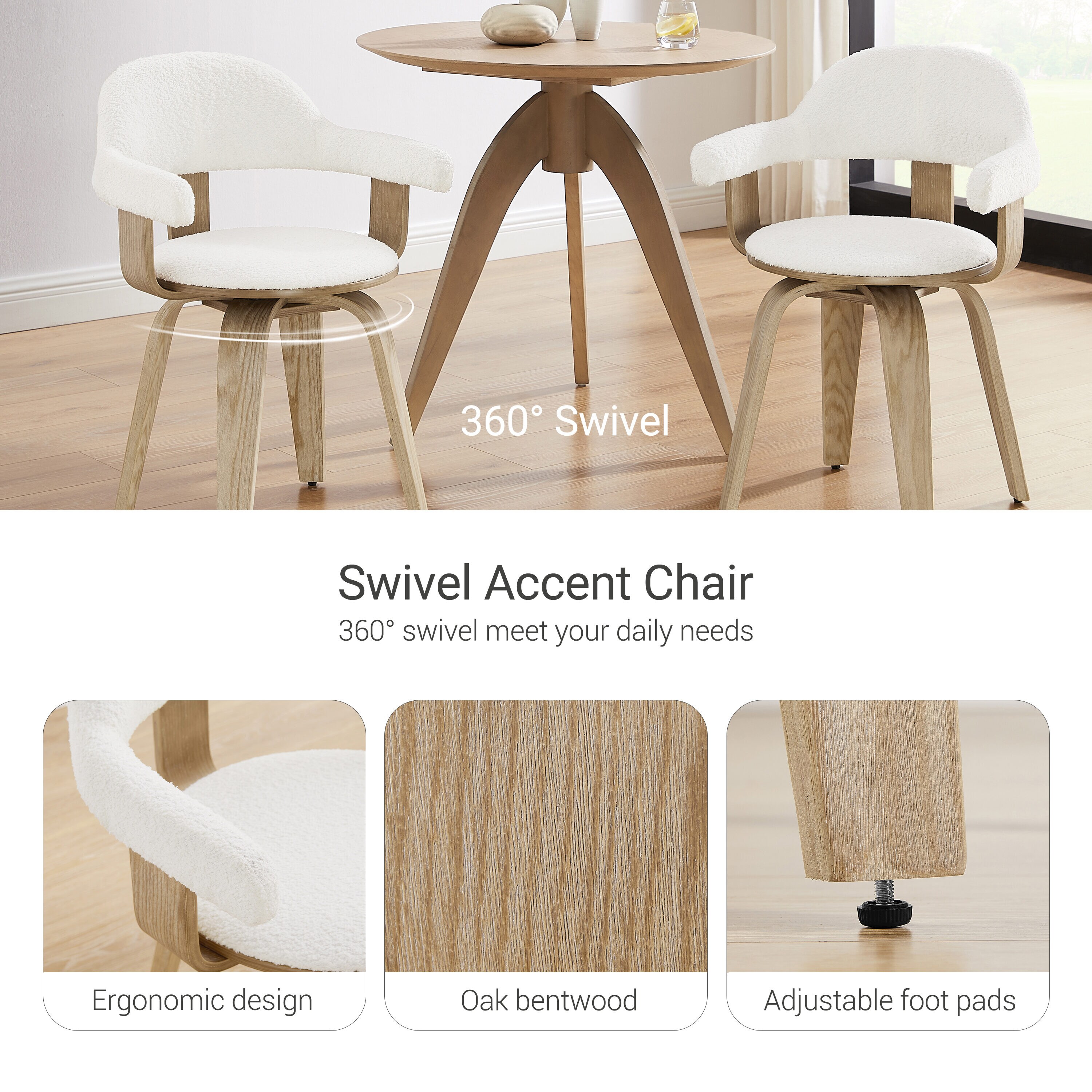 Art Leon CC082-1-WH-F chairs - View #11