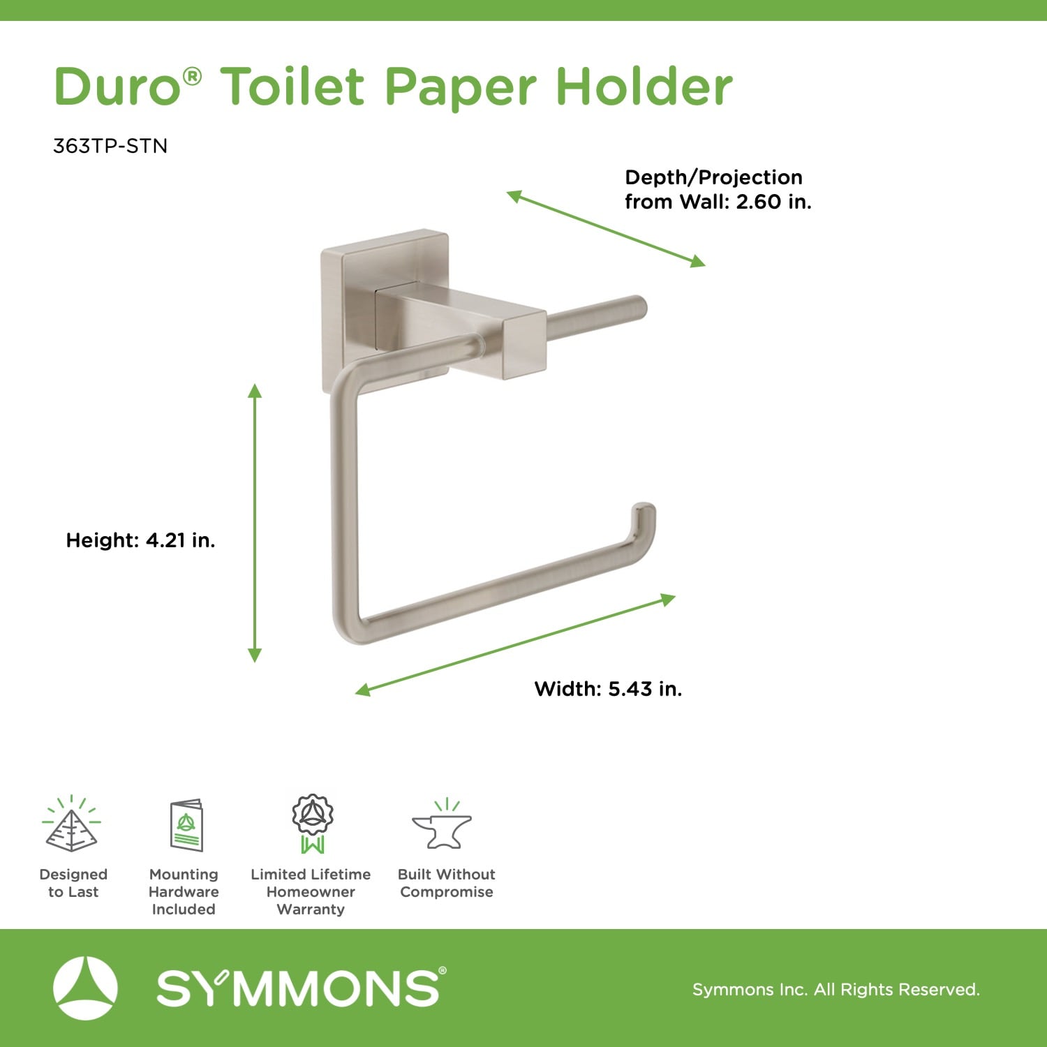 Symmons 363TP-STN d060360 - View #3