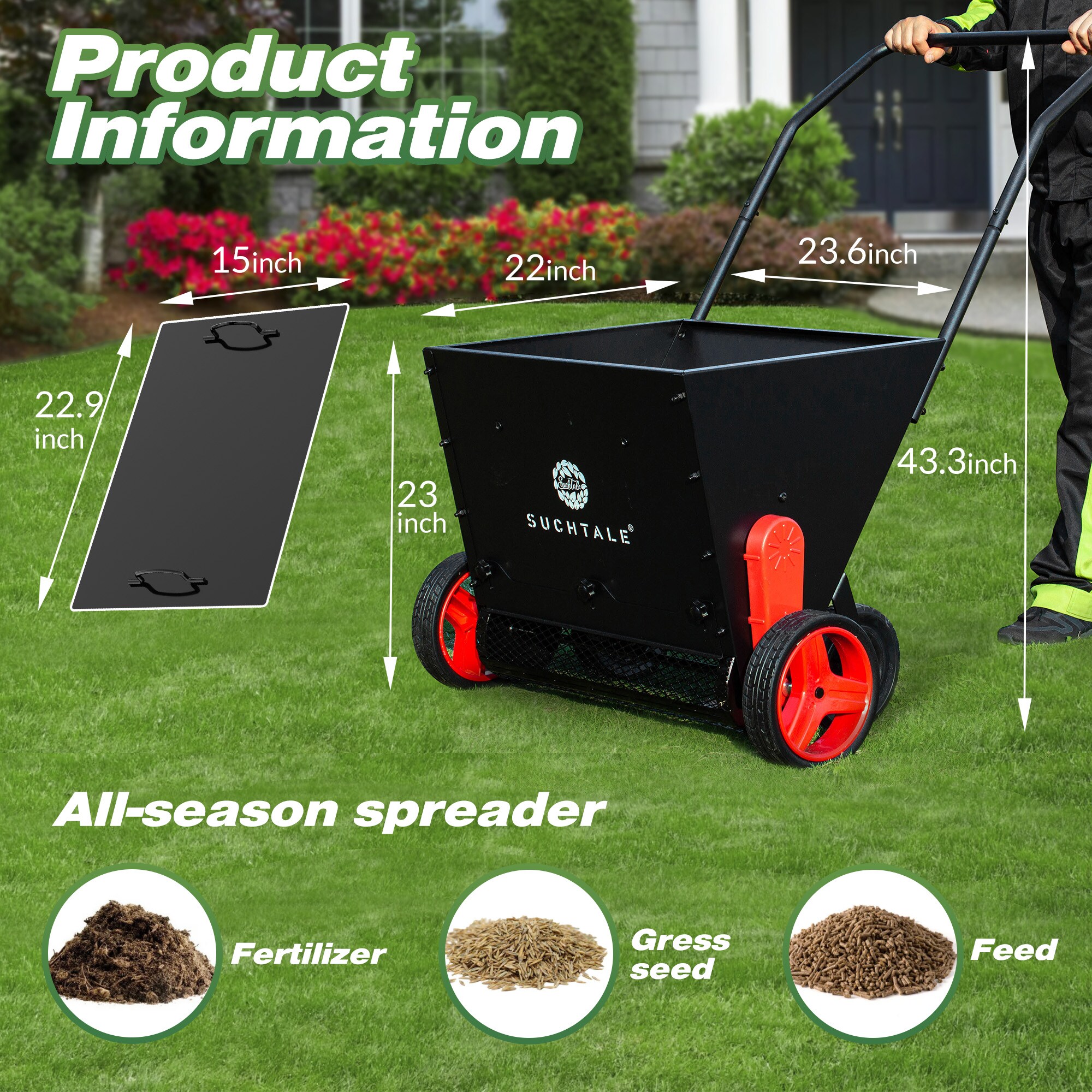 Suchtale SP-002-LS Push-Spreaders - View #7