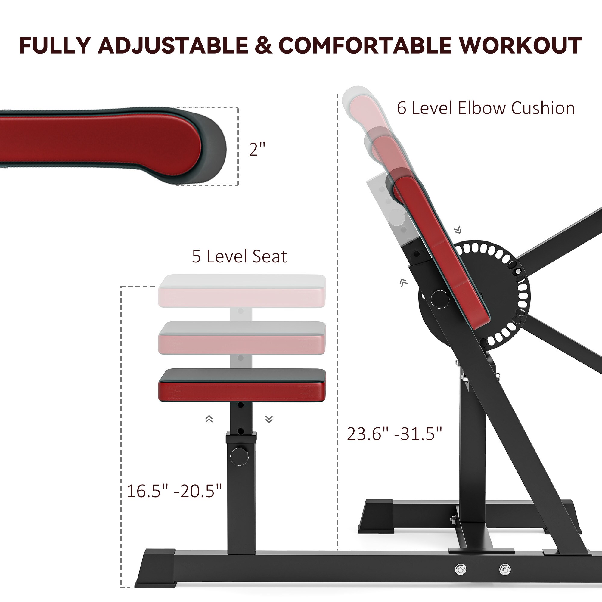 Lycvki PEA-15 Weight-Benches - View #4