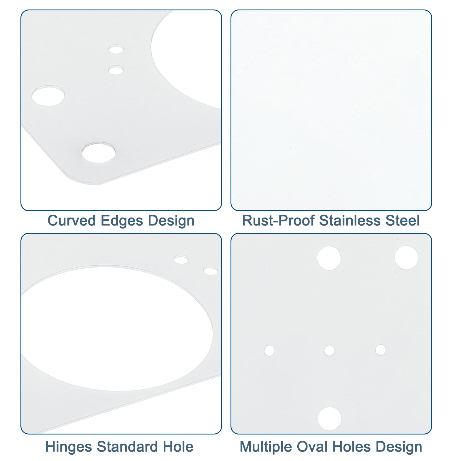 Unique Bargains S25093000UX7241 Cabinet-Hinges - View #4