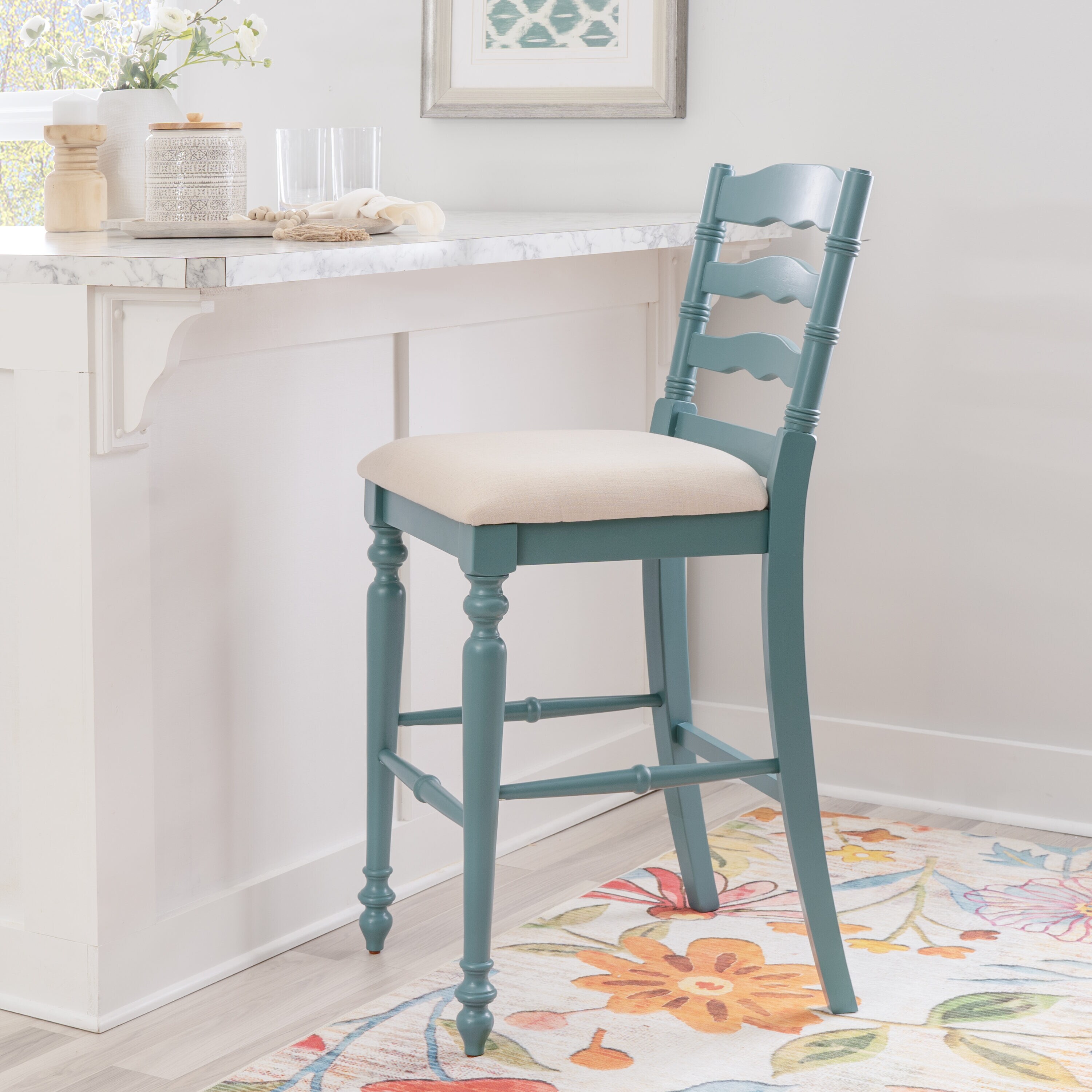 Linon BS004BLU01U stools - View #12