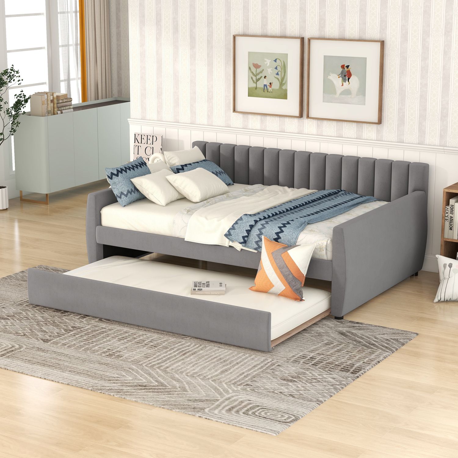JASMODER LP000121AAE 56.10-Inches Craftsman Gray