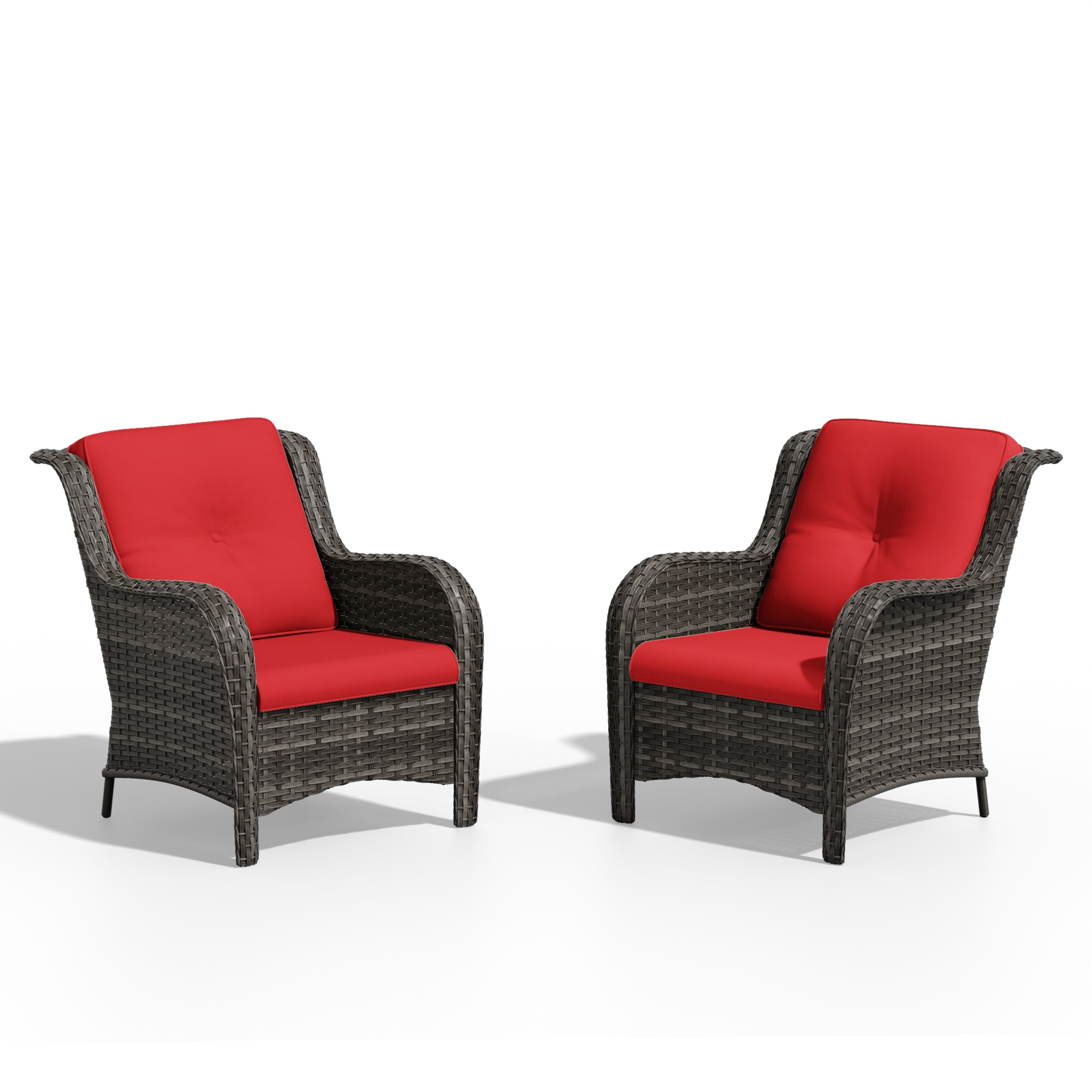 Gardenbee HGL-M08-RED Patio-Chairs - View #2