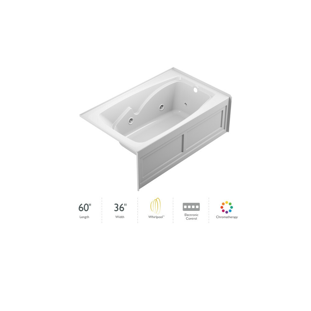 Jacuzzi CTS6036WRL2CHW bathtubs - View #2