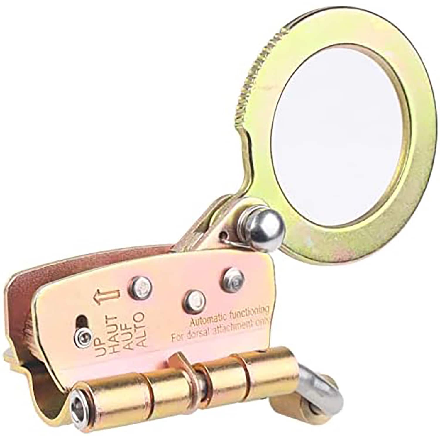 Etokfoks  5 8 in Lifeline Fall Protection Rope Grab Anti Panic Auto Trail Double Locking Arrester ANSI OSHA