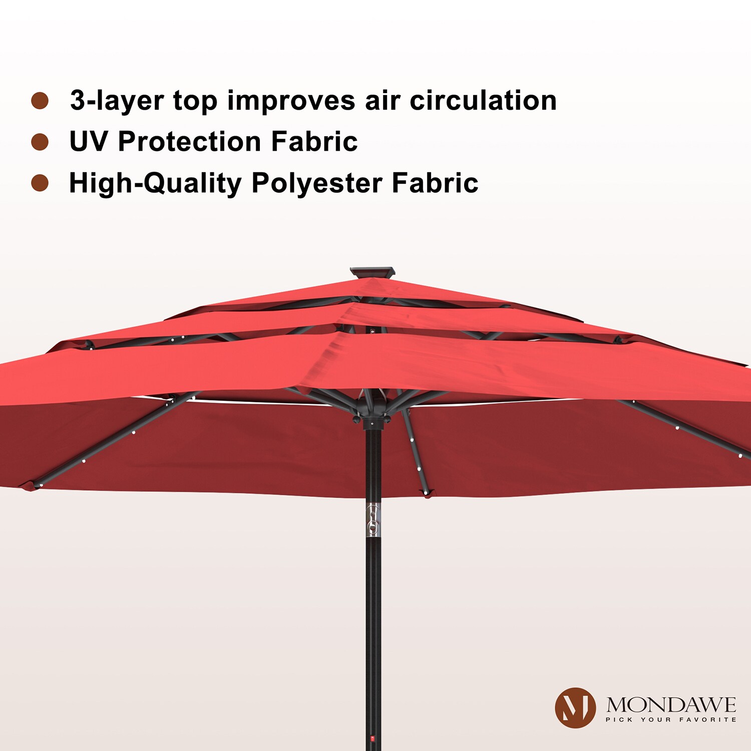 Mondawe 21WF421RD-ED Umbrellas-2 - View #7