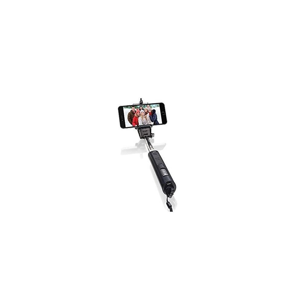  XS326258 Smart Gear STG-6059-JB 40 in. Bluetooth Telescoping Extendable Selfie Monopod, Black