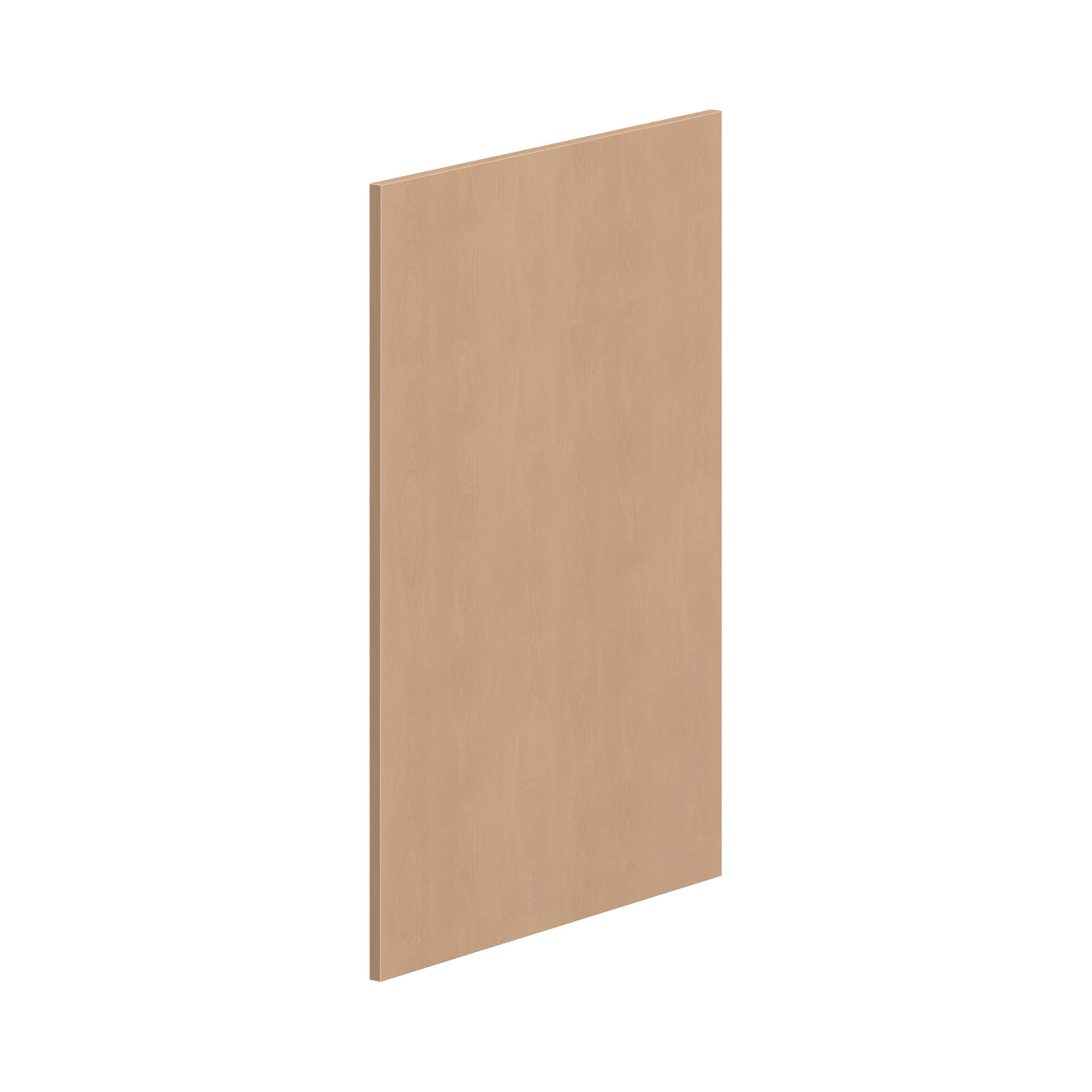 Hugo&Borg - Raleigh Cabinet End Panel 24.57-in W x 34.5-in H x 0.63-in D Sugar Cookie Stained
