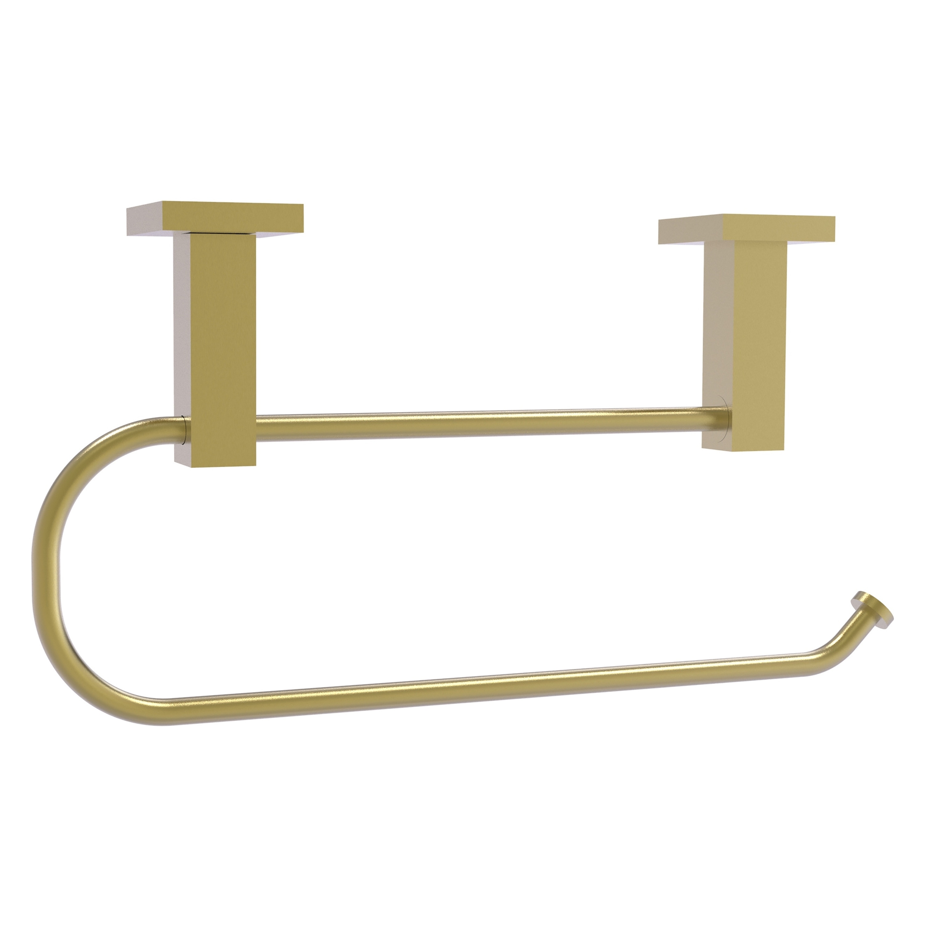 Command Small Decorative 2-Pack Satin Brass Adhesive Bath Hook (1