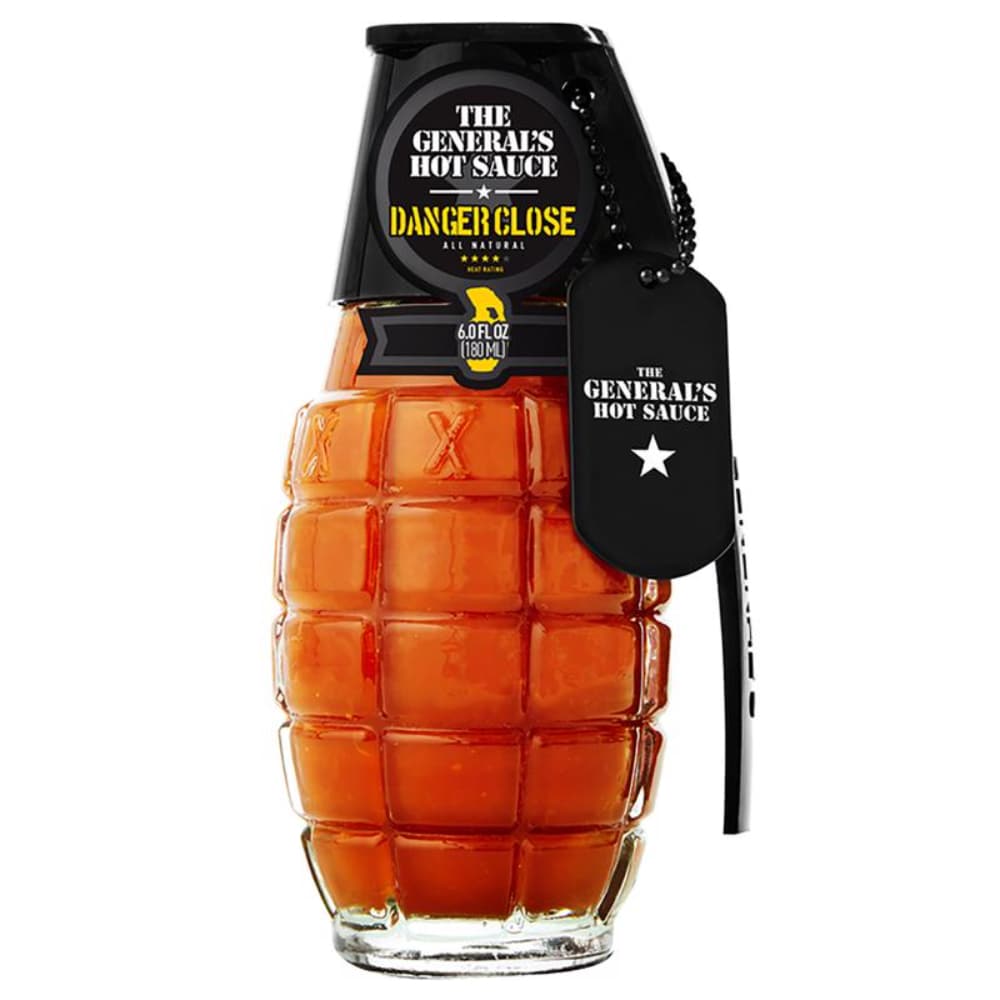 The General's Hot Sauce - The Generals Hot Sauce All Natural Danger Close Sauce 6 oz