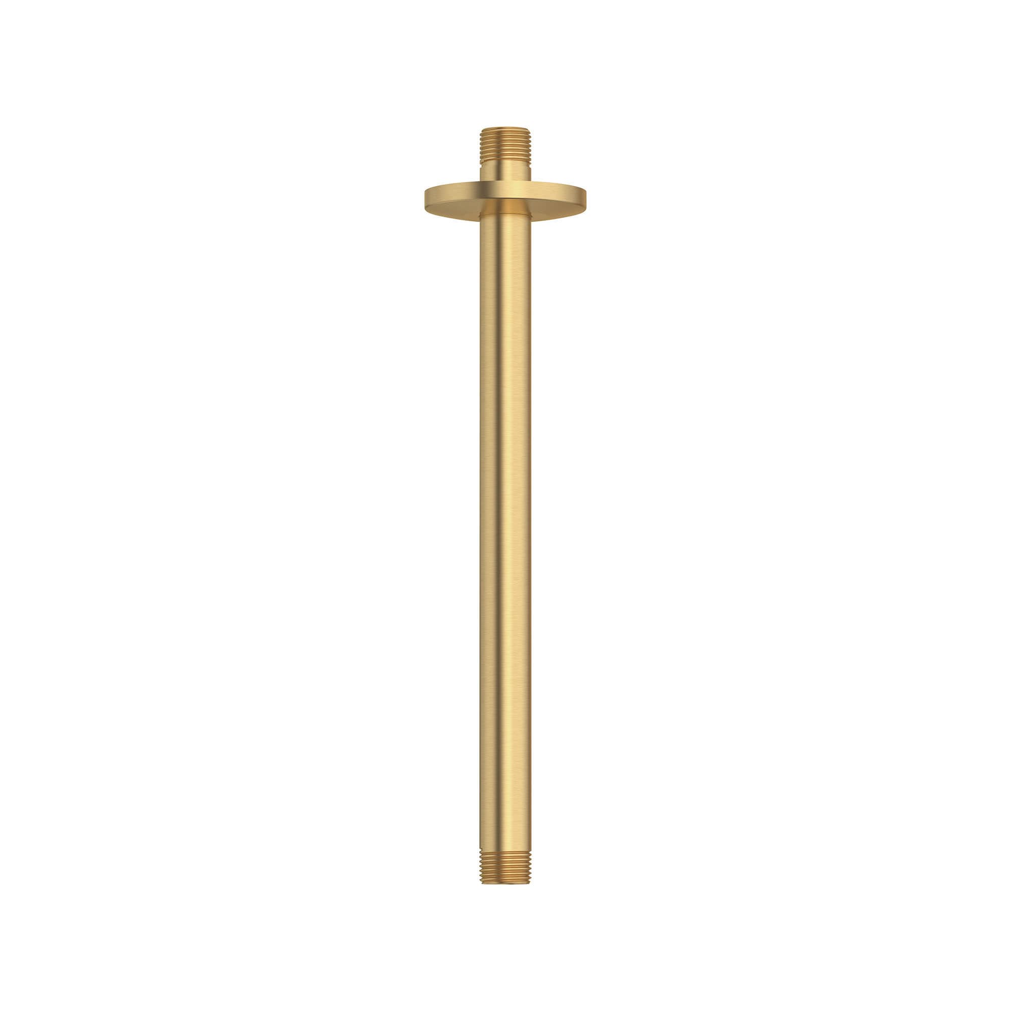 American Standard 1660190.GN0 Rain BRUSHED COOL SUNRISE 11.75-Inches Universal Shower Shower arm 1.5-Inches -ID