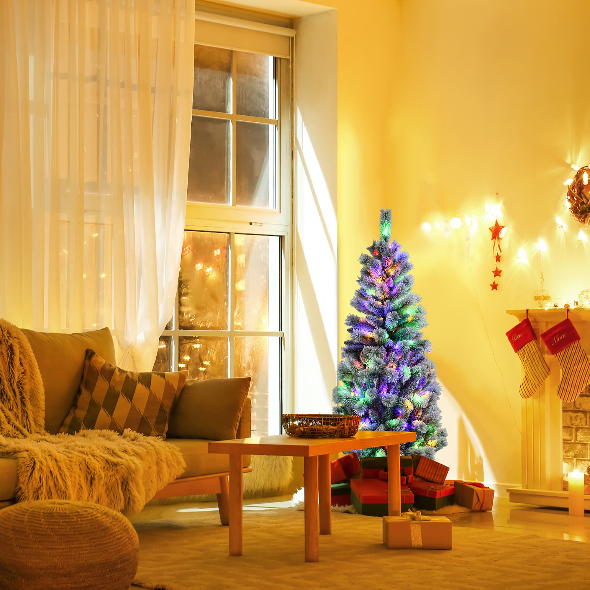 Costway CM23510US Artificial-Christmas-Trees - View #6